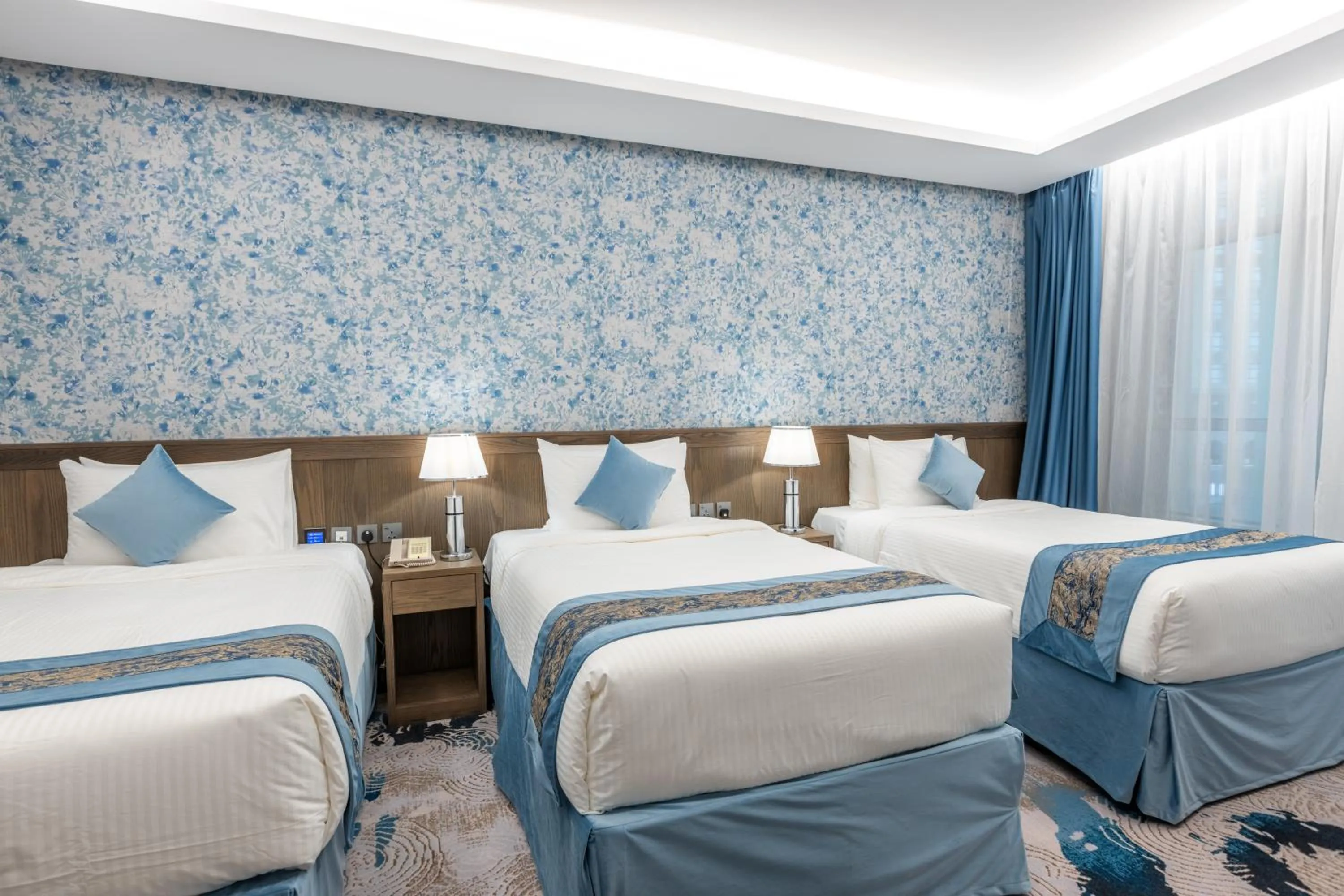 Bed in View Al Madinah Hotel