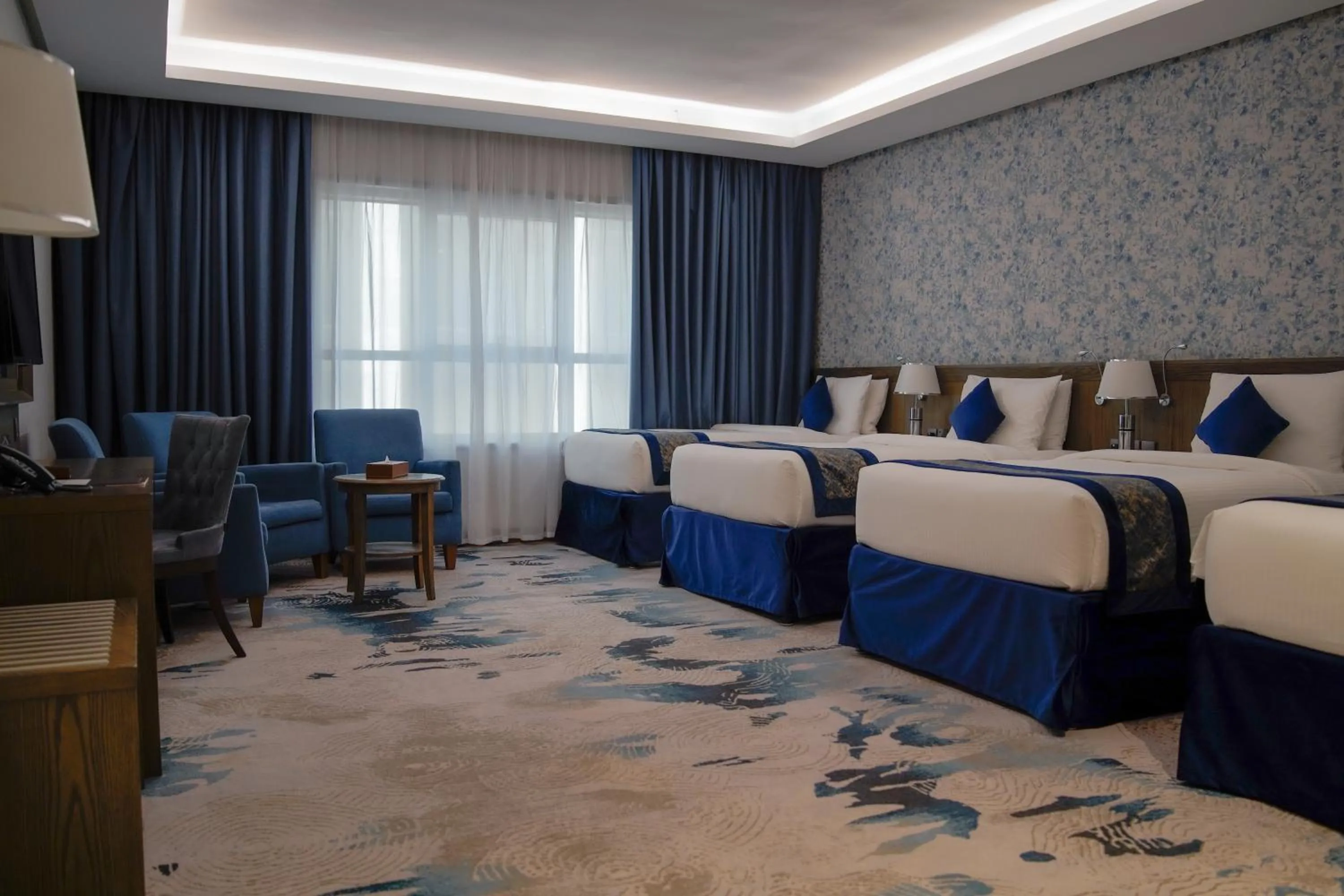 Bedroom, Bed in View Al Madinah Hotel