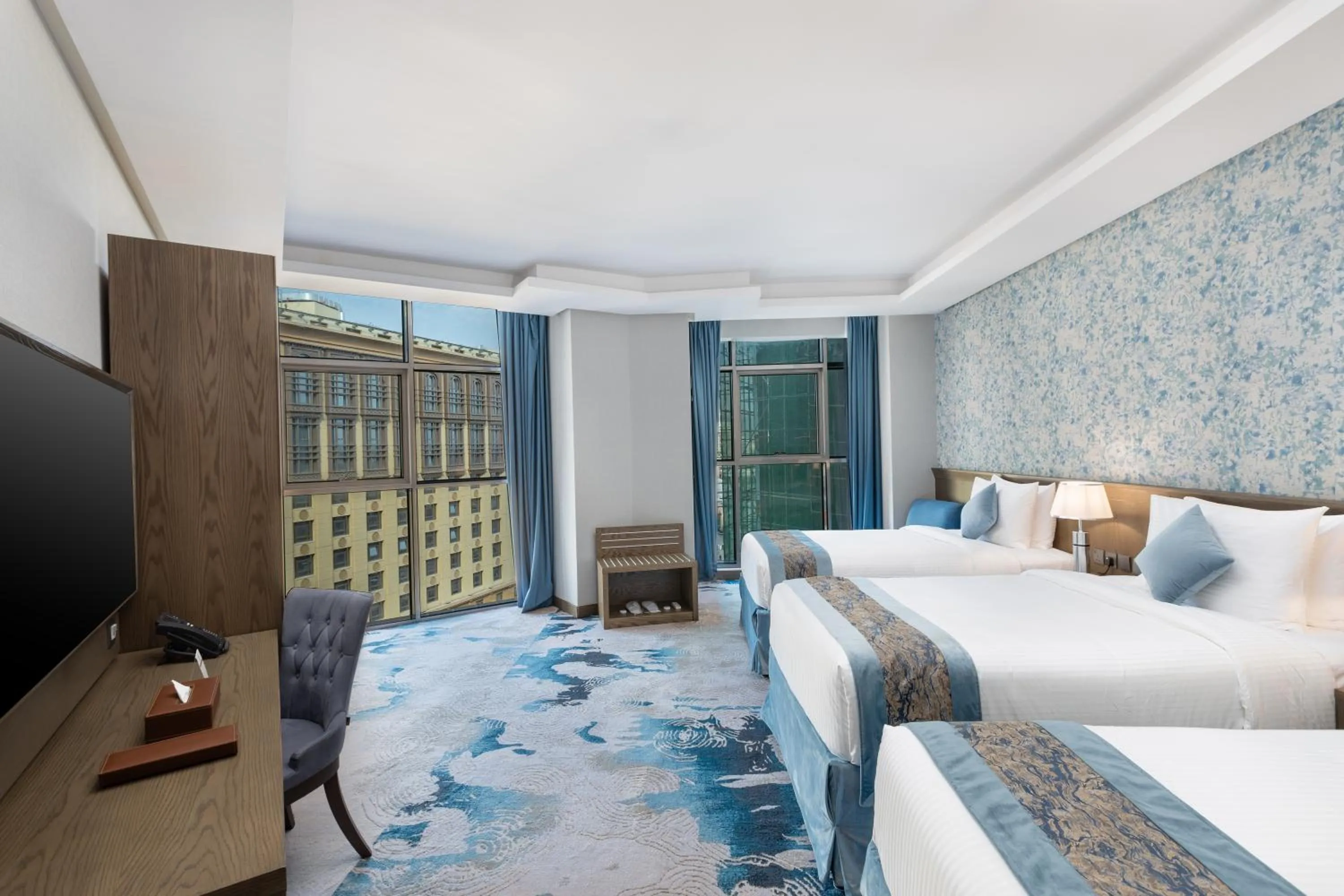 Bed in View Al Madinah Hotel