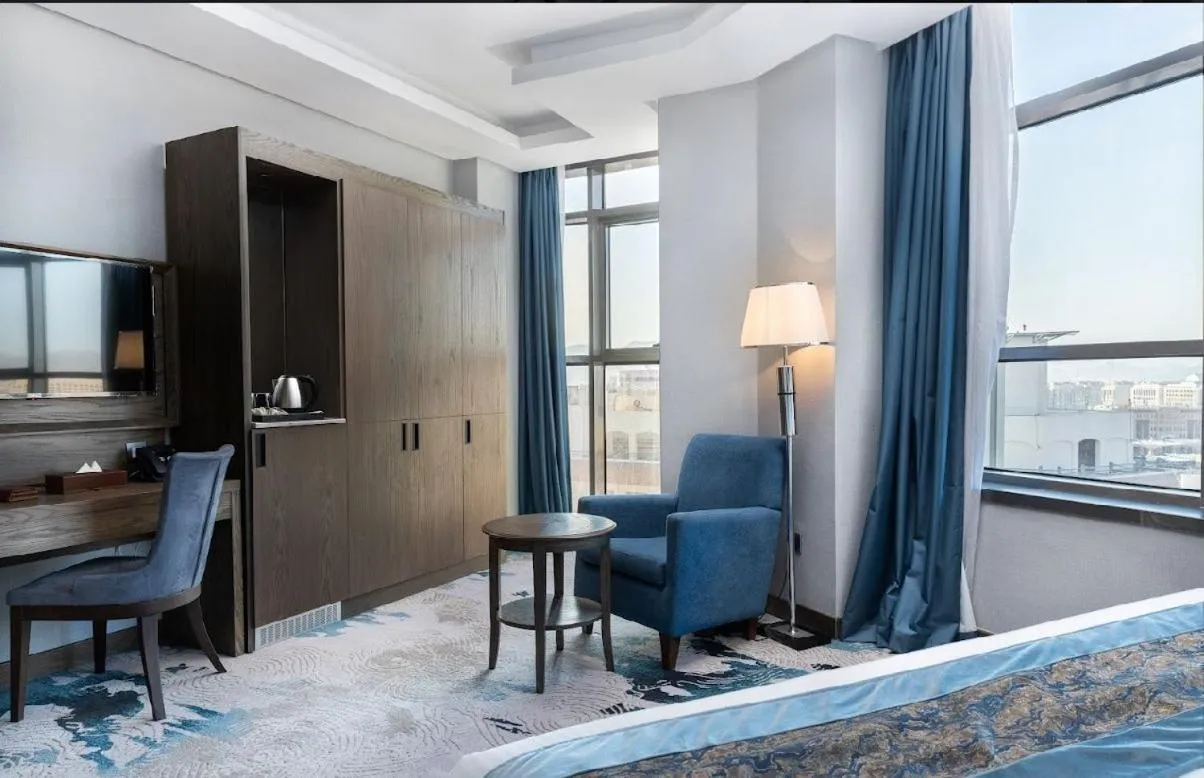 Bed in View Al Madinah Hotel