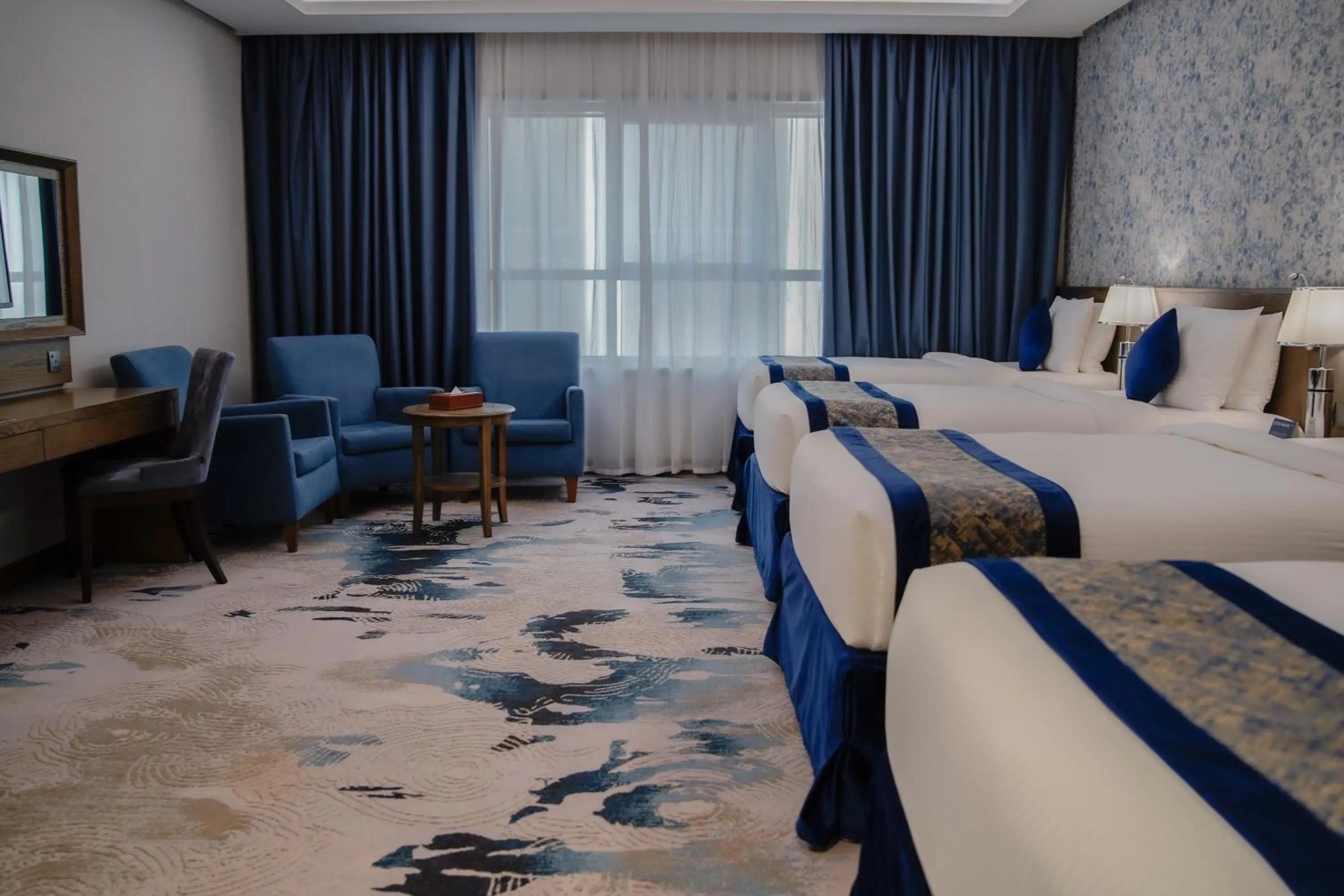 Bedroom, Bed in View Al Madinah Hotel