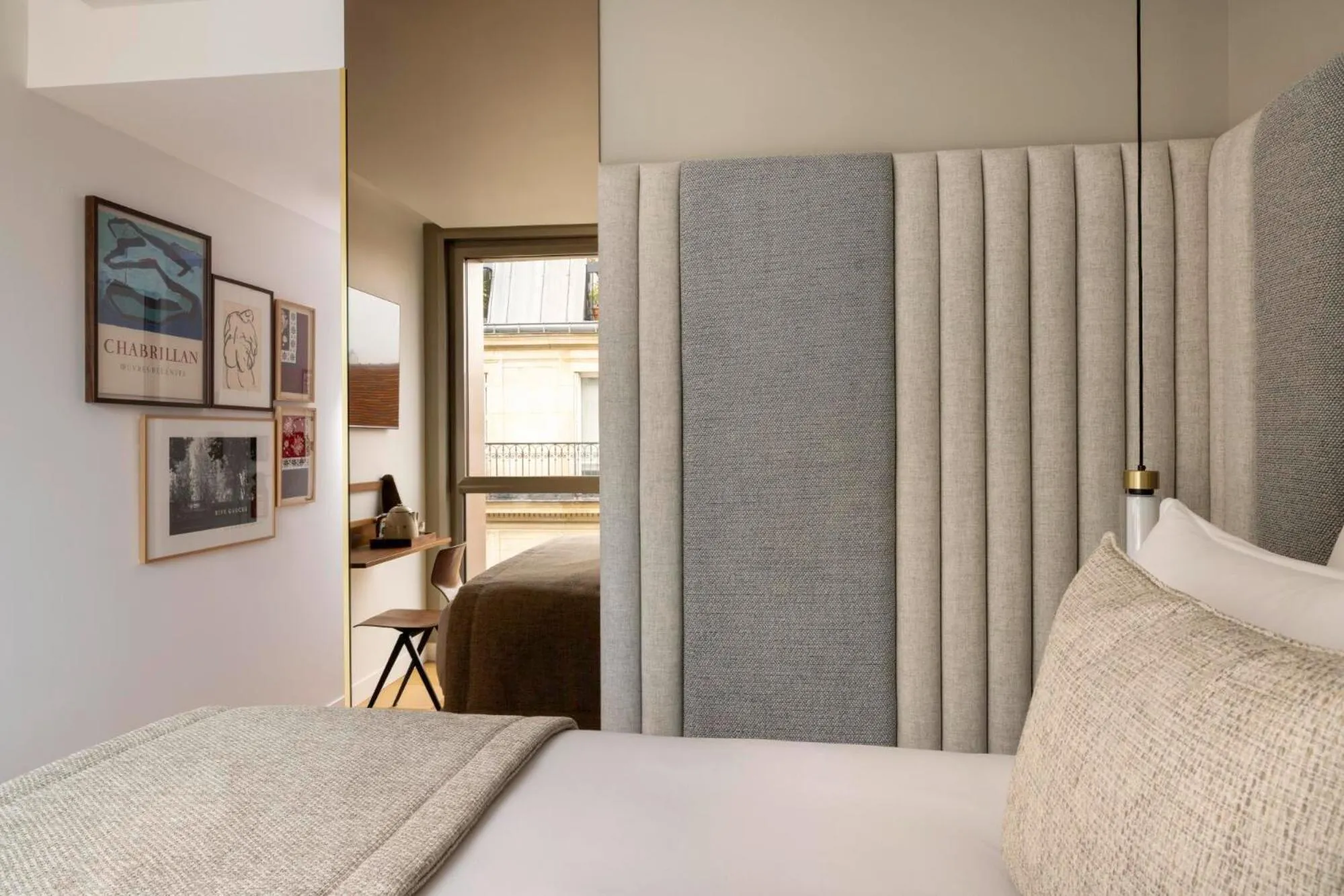 Photo of the whole room, Bed in Hôtel Pilgrim