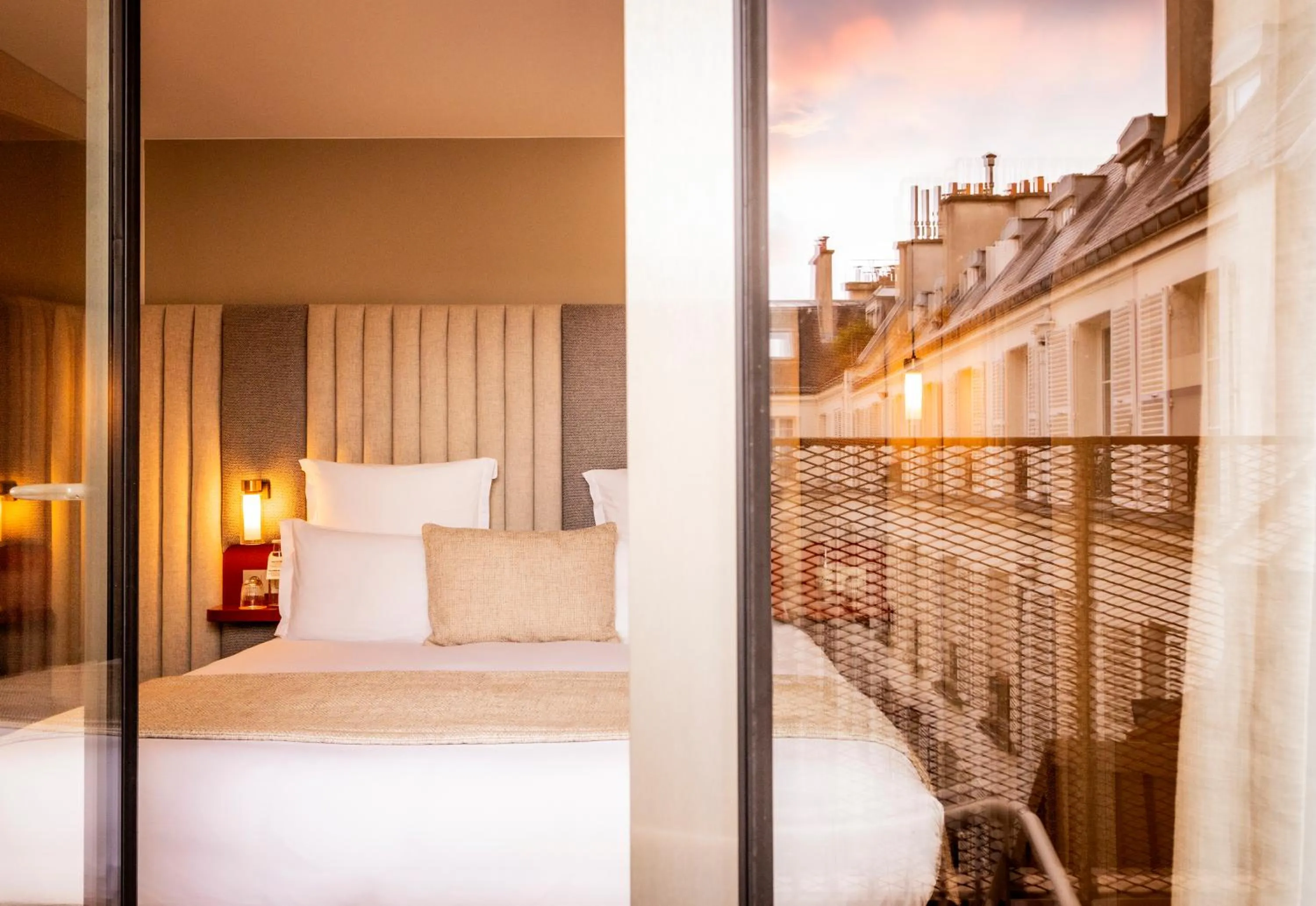 Bed in Hôtel Pilgrim