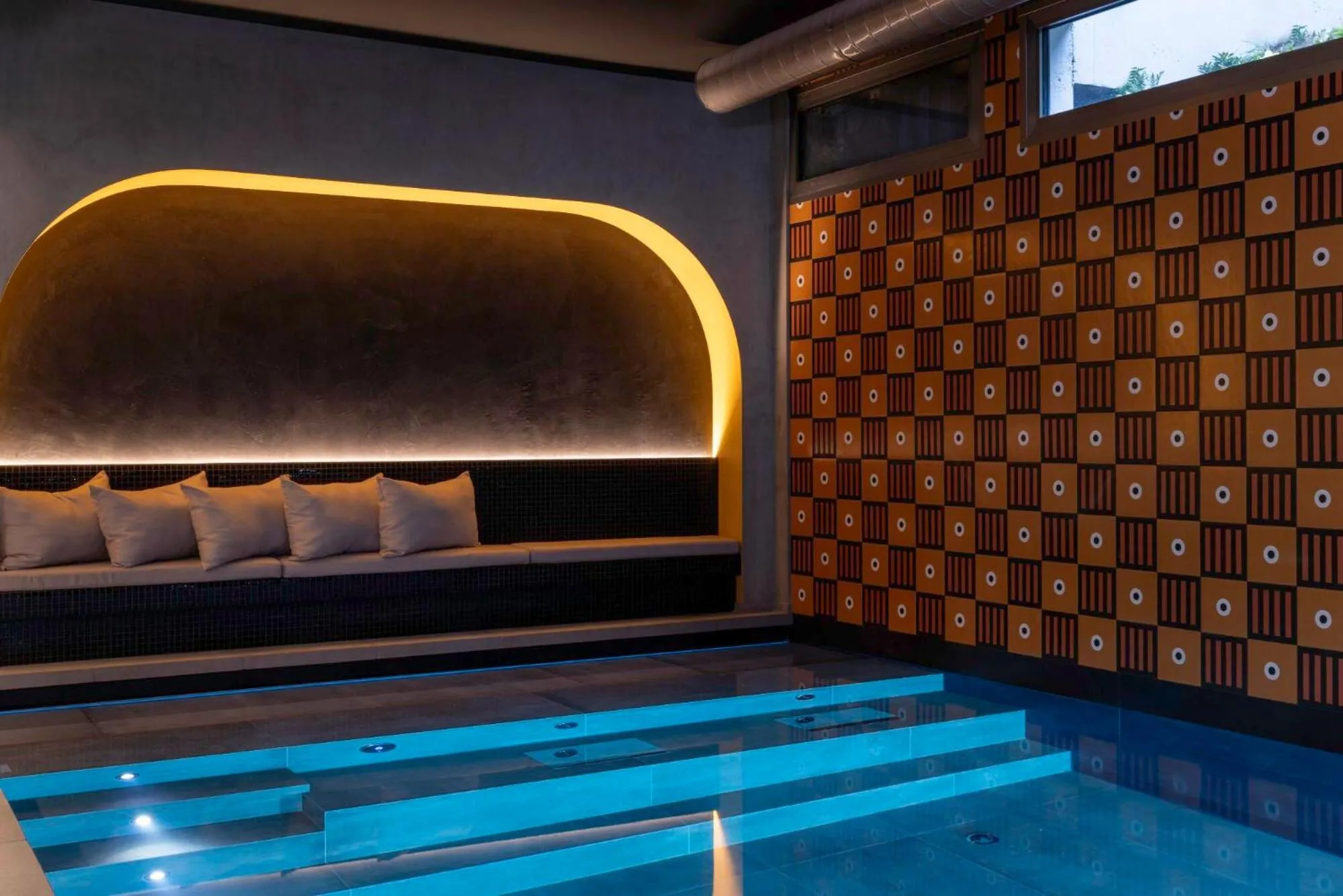 Swimming pool in Hôtel Pilgrim