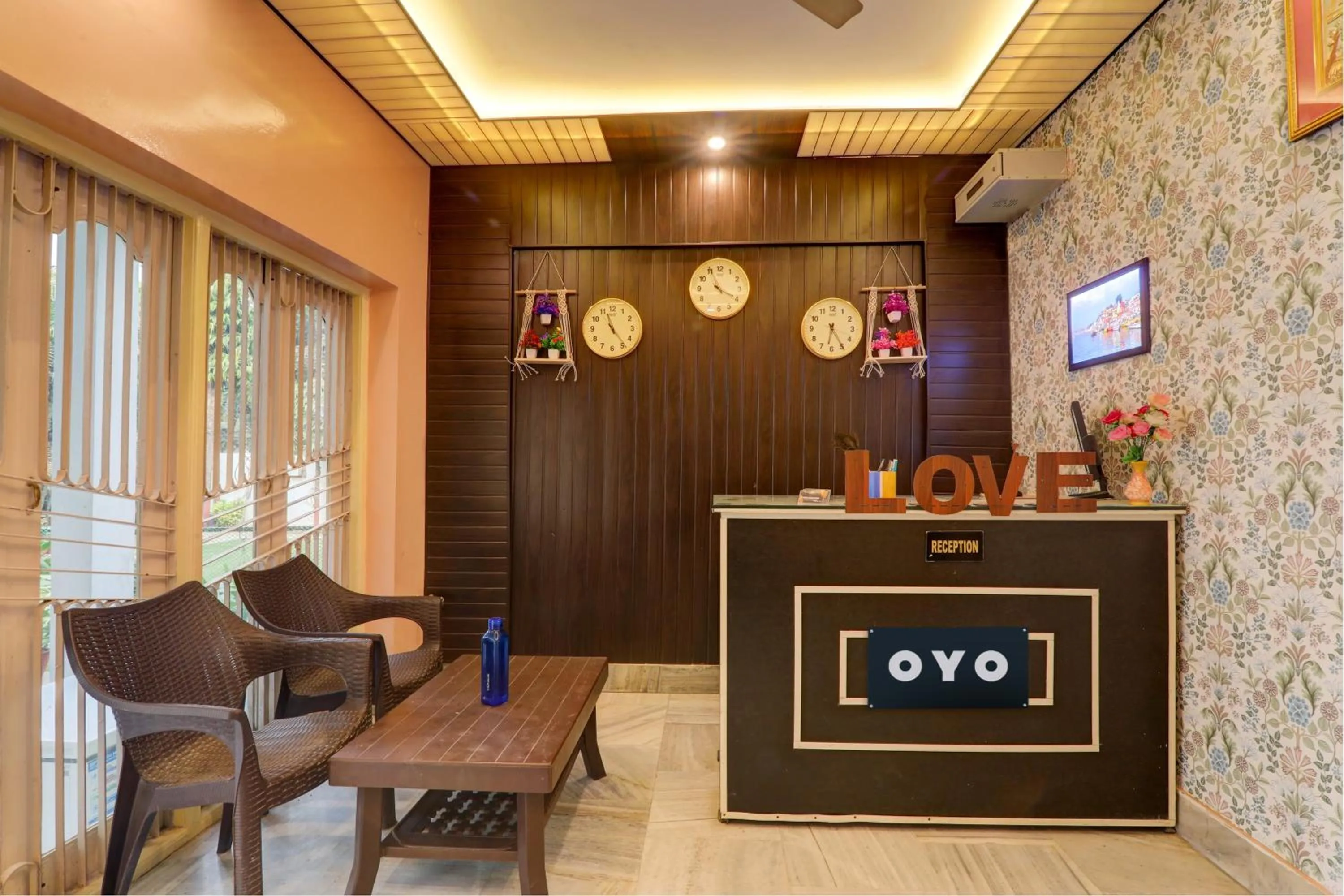 Lobby or reception in Hotel O Flagship Adbhut Moment Hotel