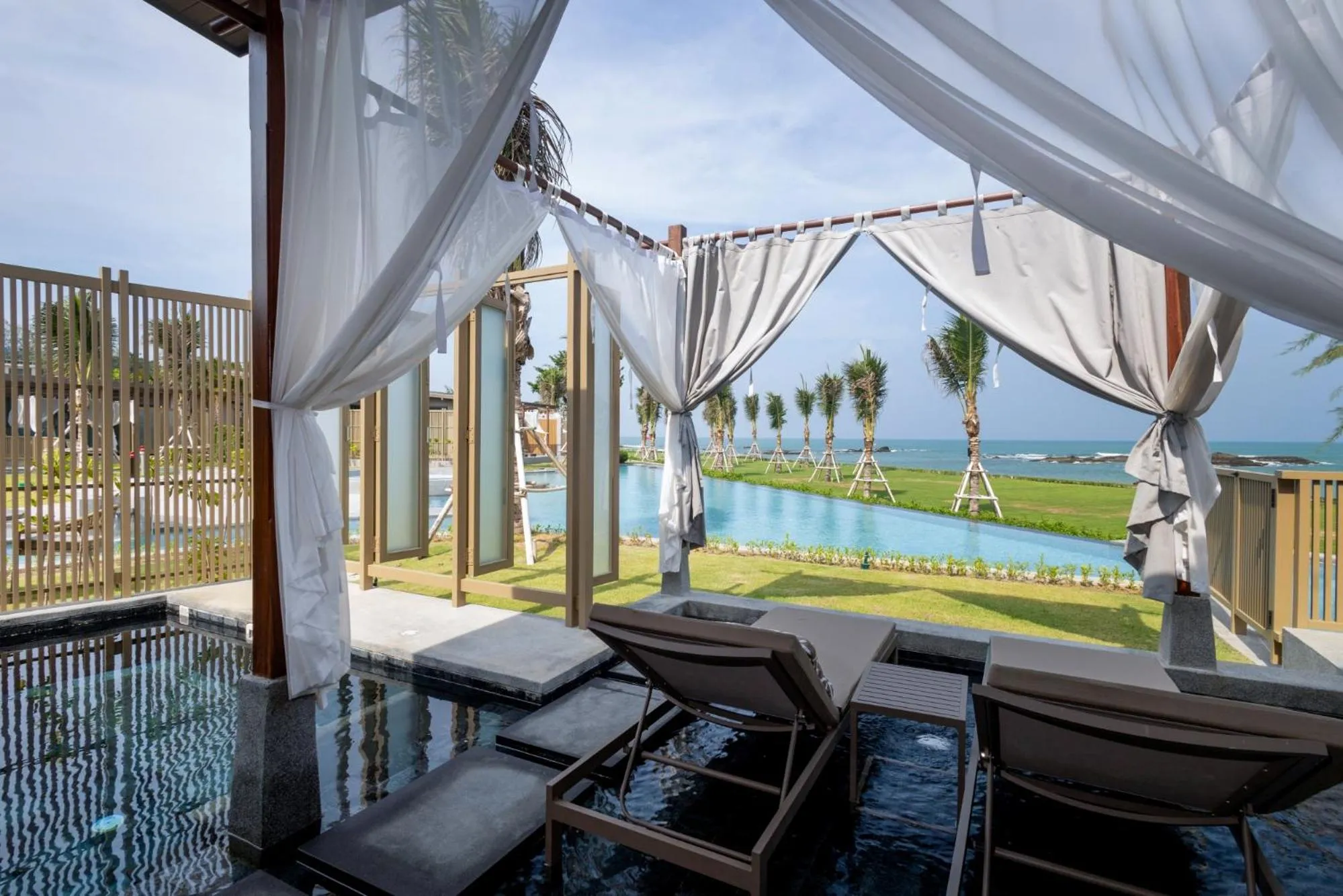 Balcony/Terrace in The Little Shore Khao Lak by Katathani