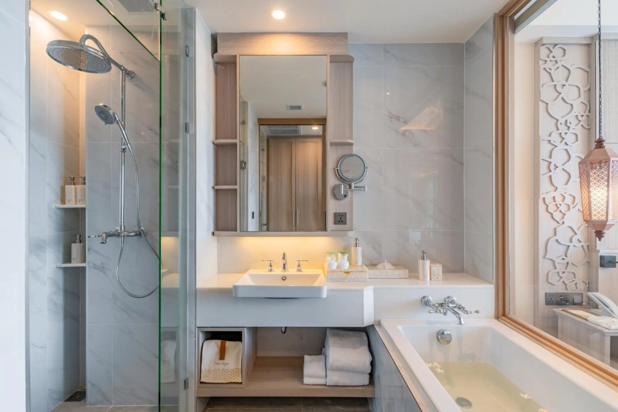 Bathroom in The Little Shore Khao Lak by Katathani