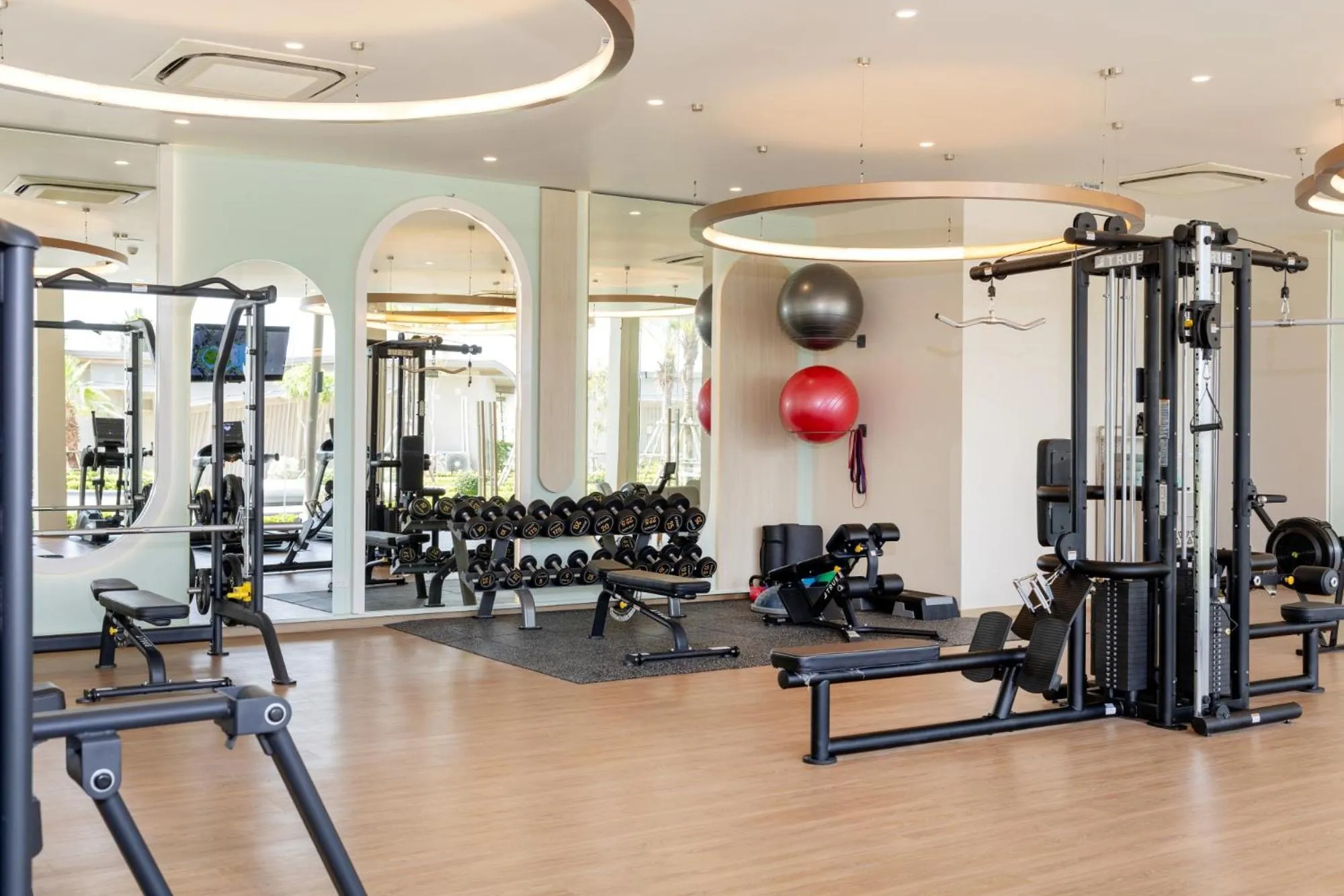 Fitness centre/facilities in The Little Shore Khao Lak by Katathani