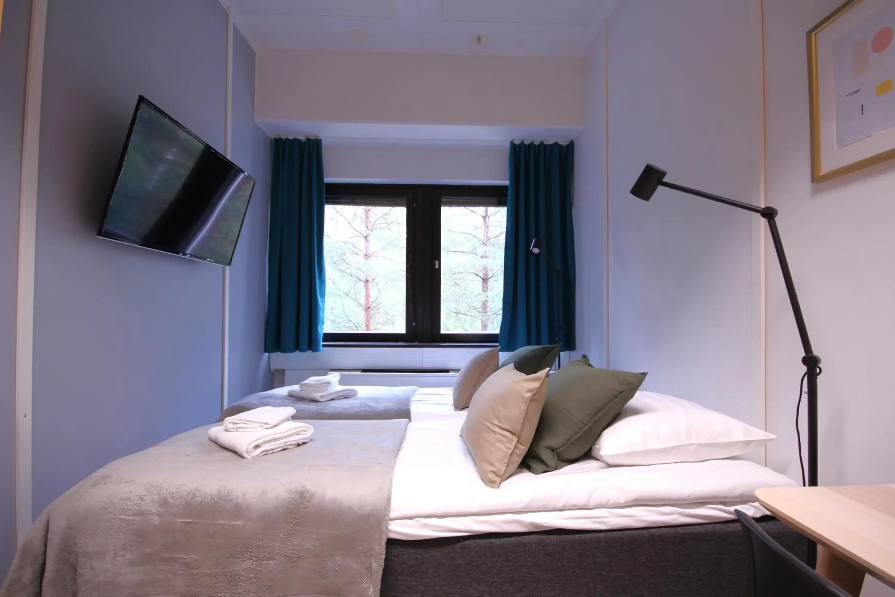 Deluxe Twin Room in Forenom Hostel Espoo Kilo Deluxe Twin Room in Forenom Hostel Espoo Kilo