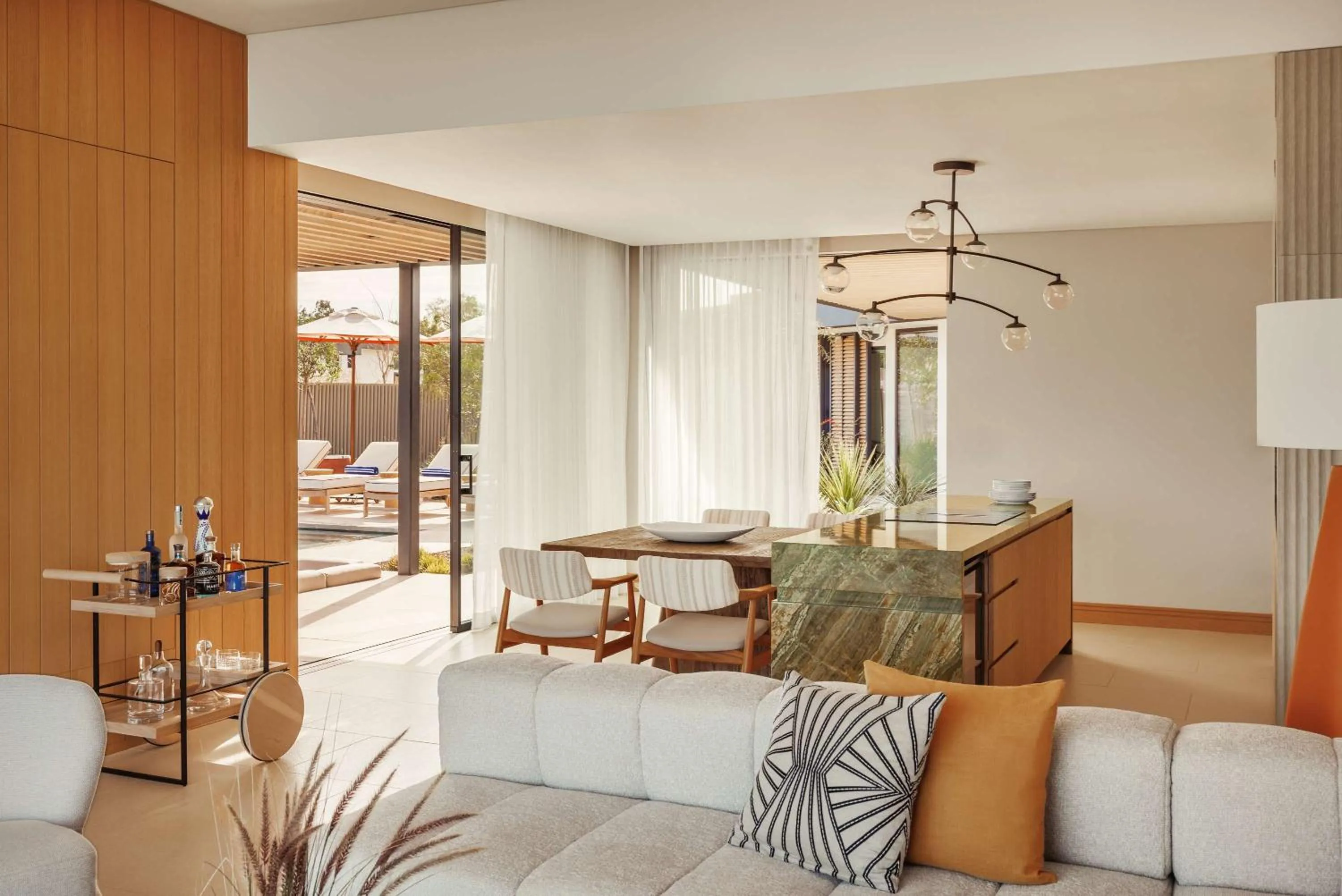 Bedroom in One&Only Aesthesis, Athens