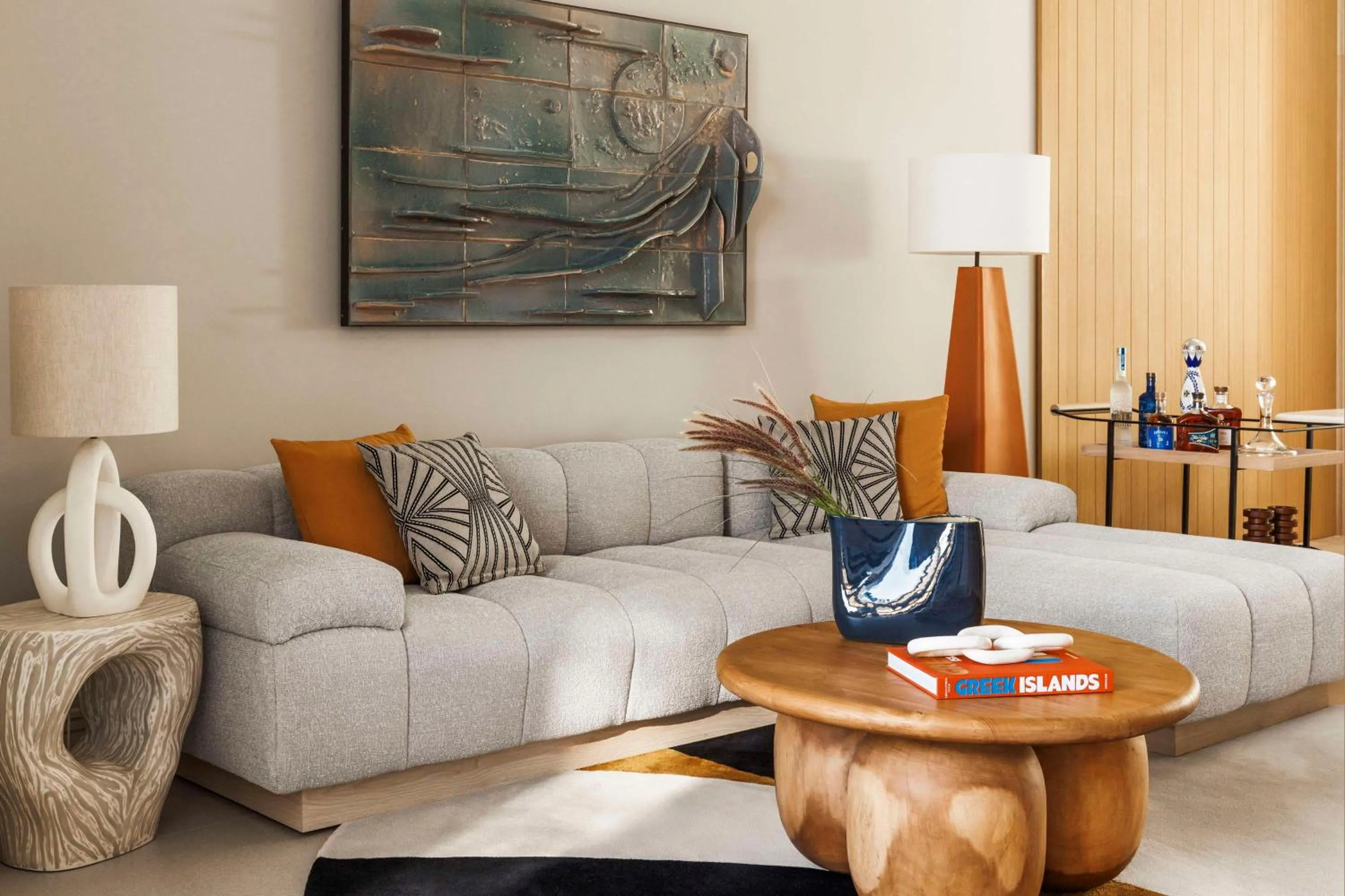 Bedroom in One&Only Aesthesis, Athens