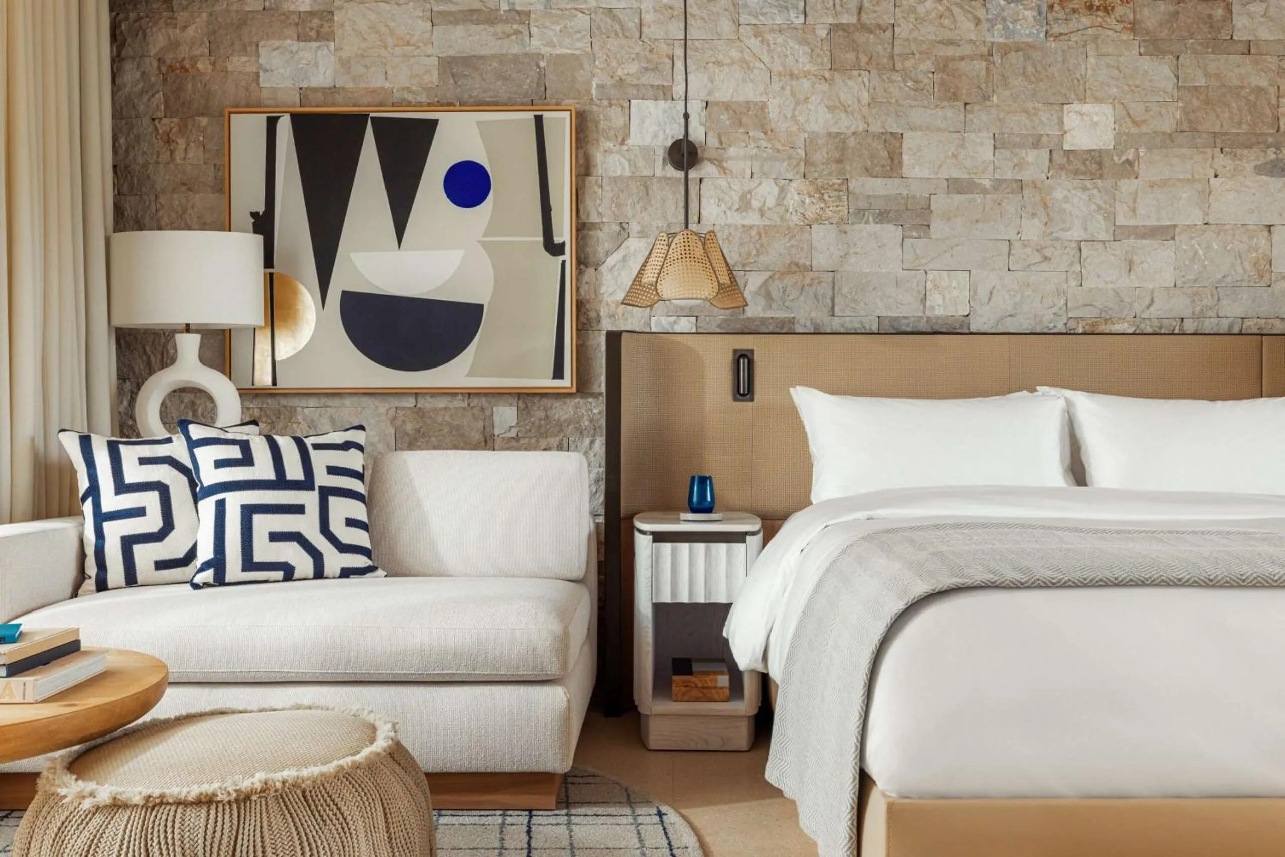 Bedroom, Bed in One&Only Aesthesis, Athens