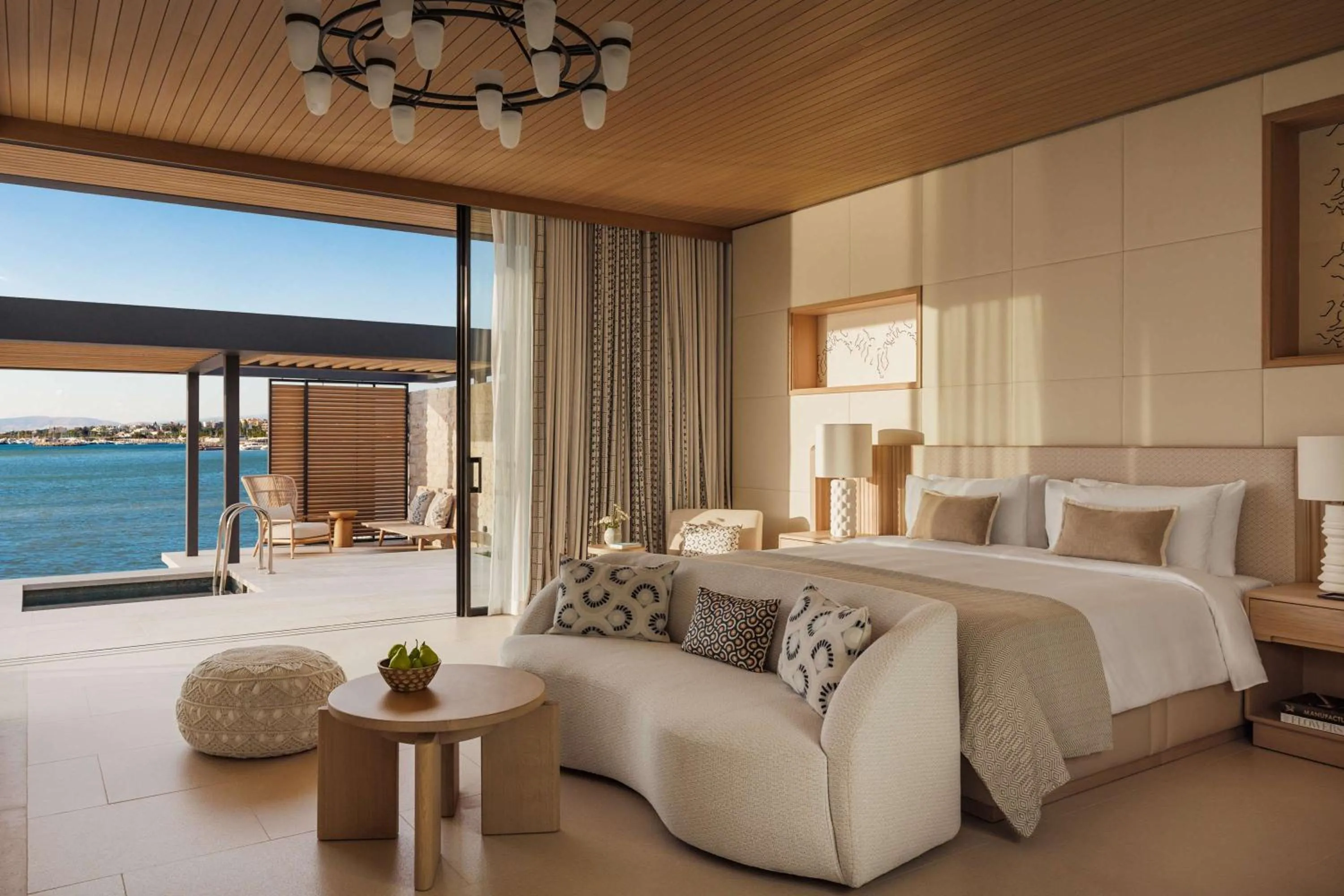 Bedroom, Bed in One&Only Aesthesis, Athens