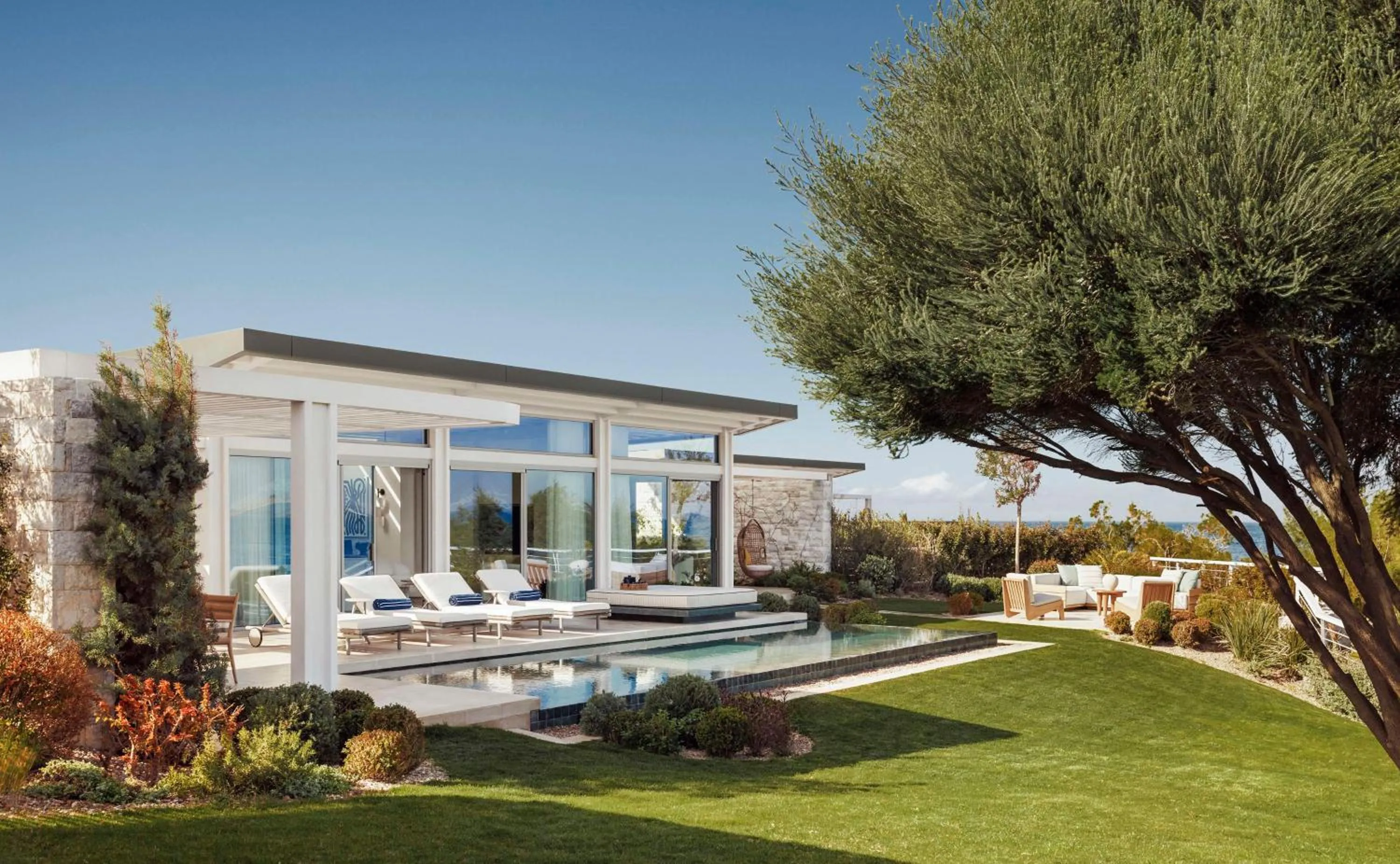 Bedroom in One&Only Aesthesis, Athens