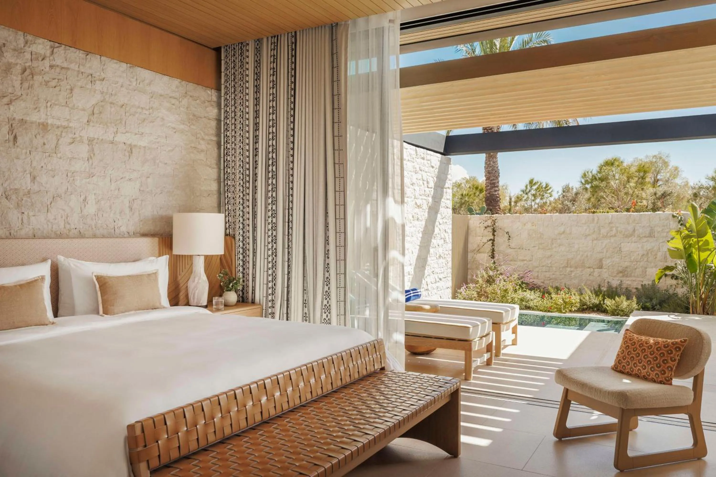 Bedroom, Bed in One&Only Aesthesis, Athens