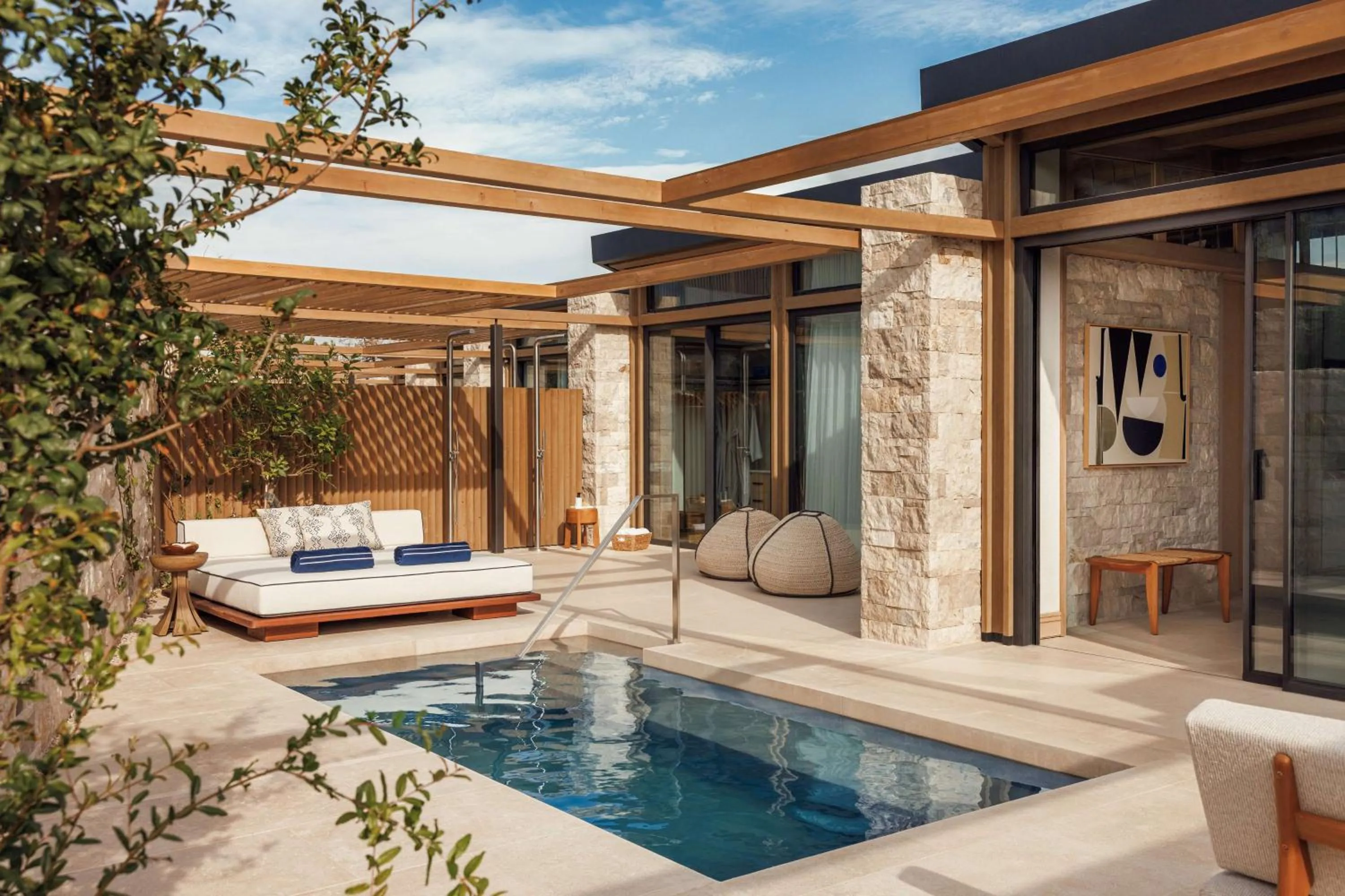 Bedroom in One&Only Aesthesis, Athens