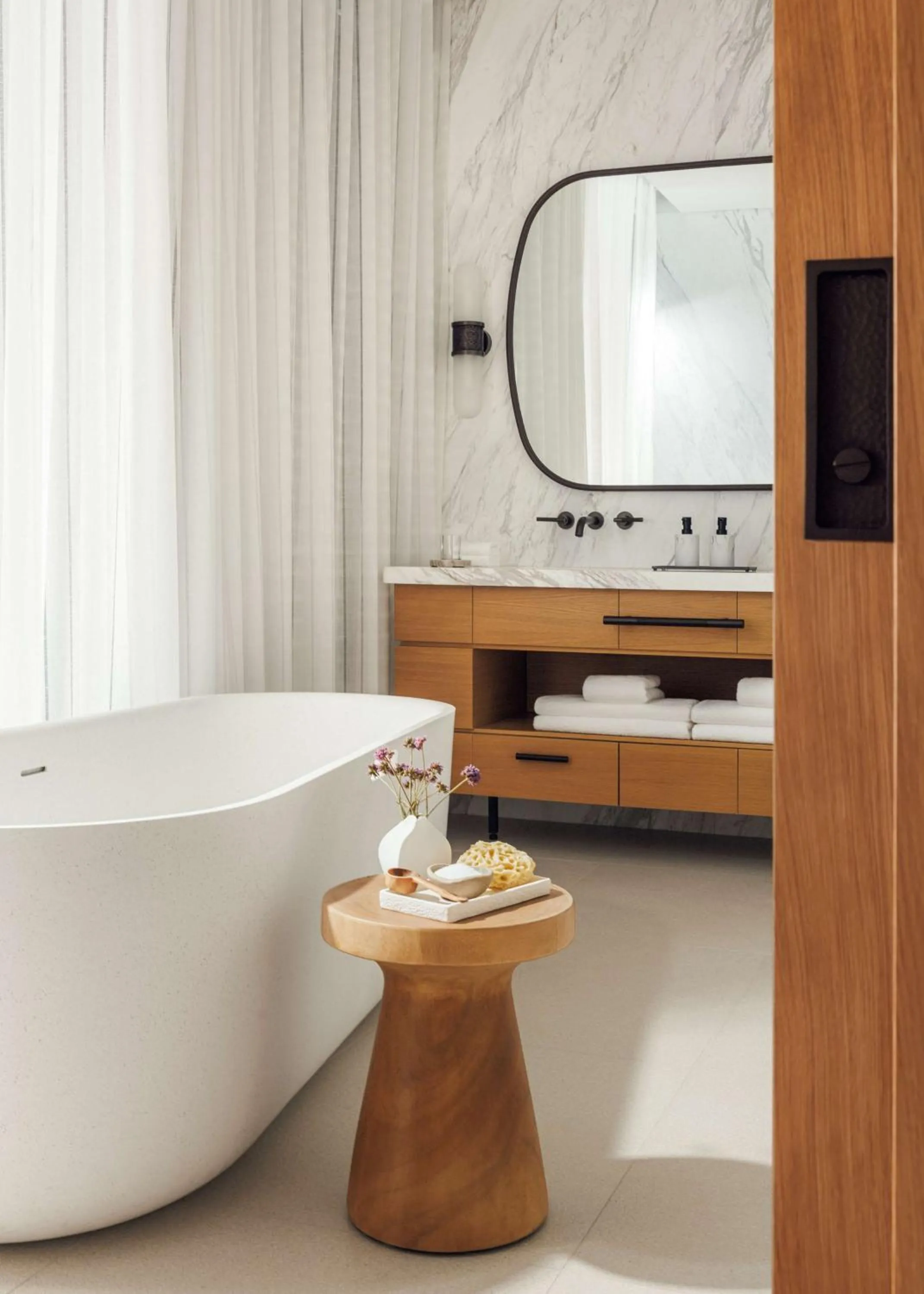 Bathroom in One&Only Aesthesis, Athens