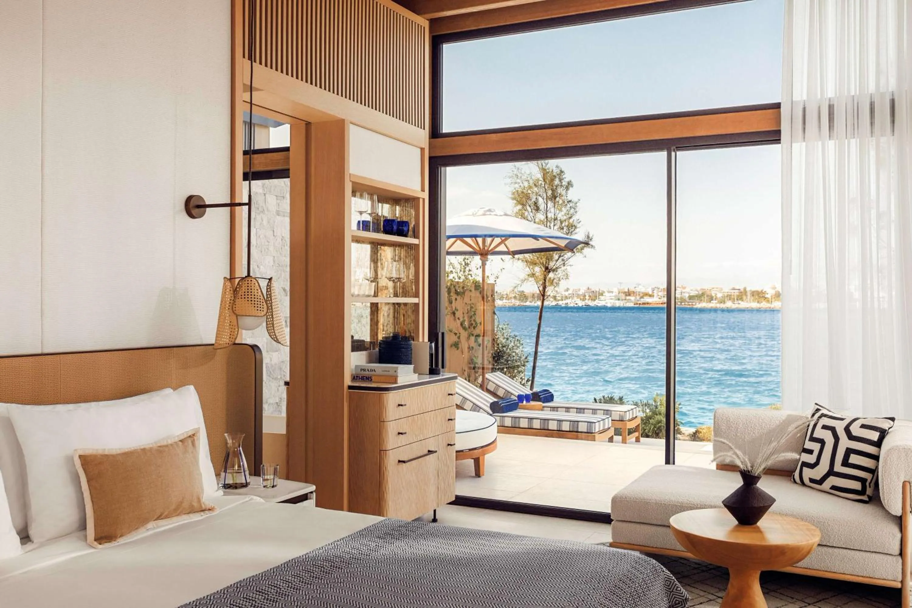 Bedroom, Bed in One&Only Aesthesis, Athens