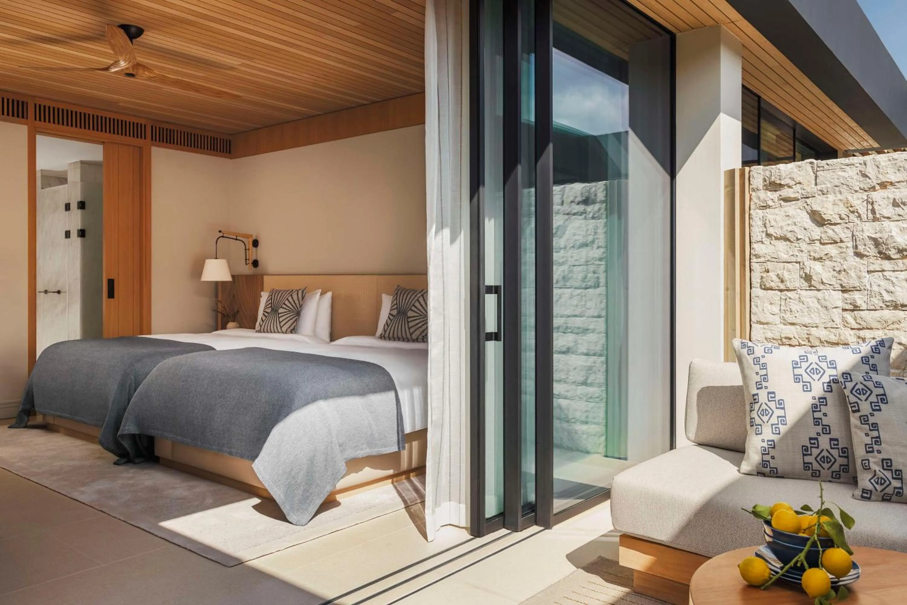 Bedroom, Bed in One&Only Aesthesis, Athens