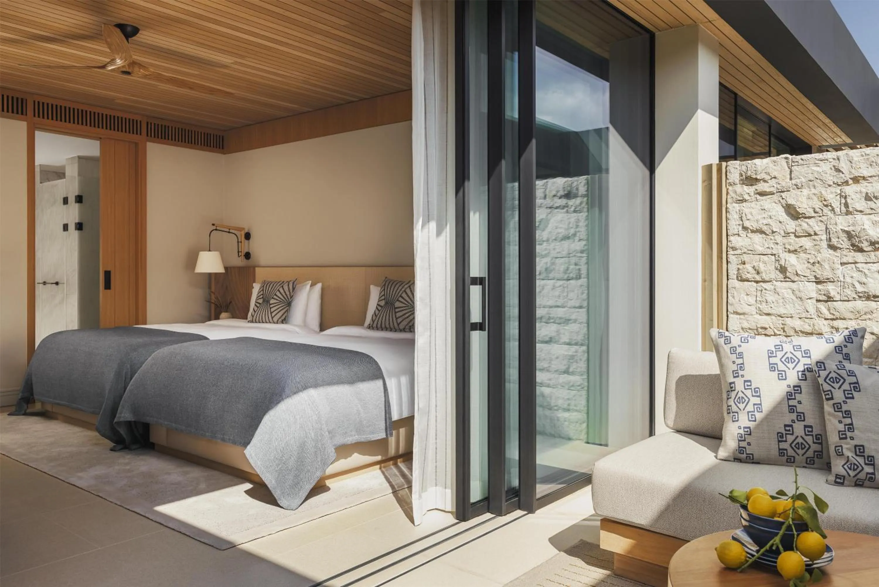 Bedroom, Bed in One&Only Aesthesis, Athens