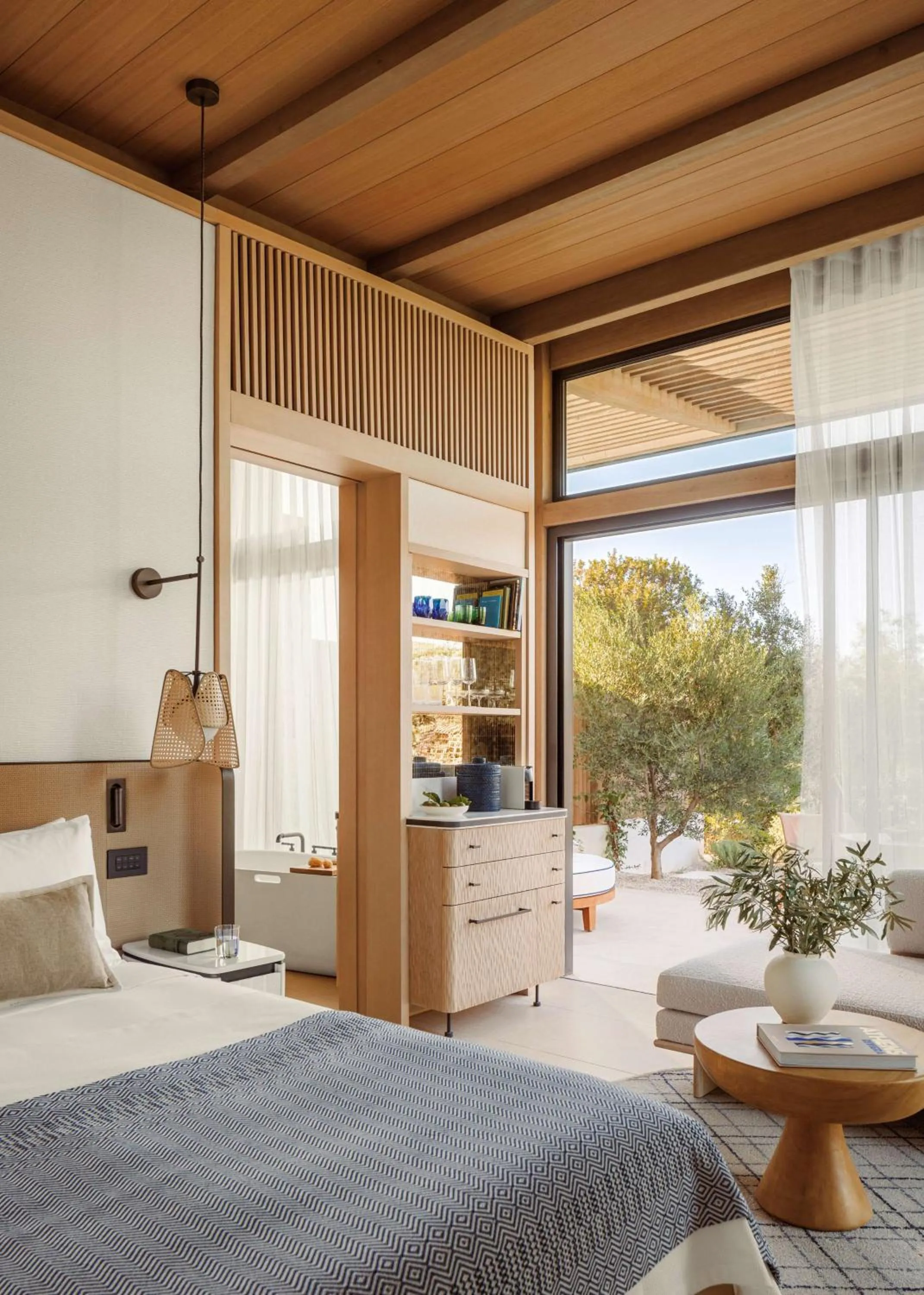 Bedroom, Bed in One&Only Aesthesis, Athens