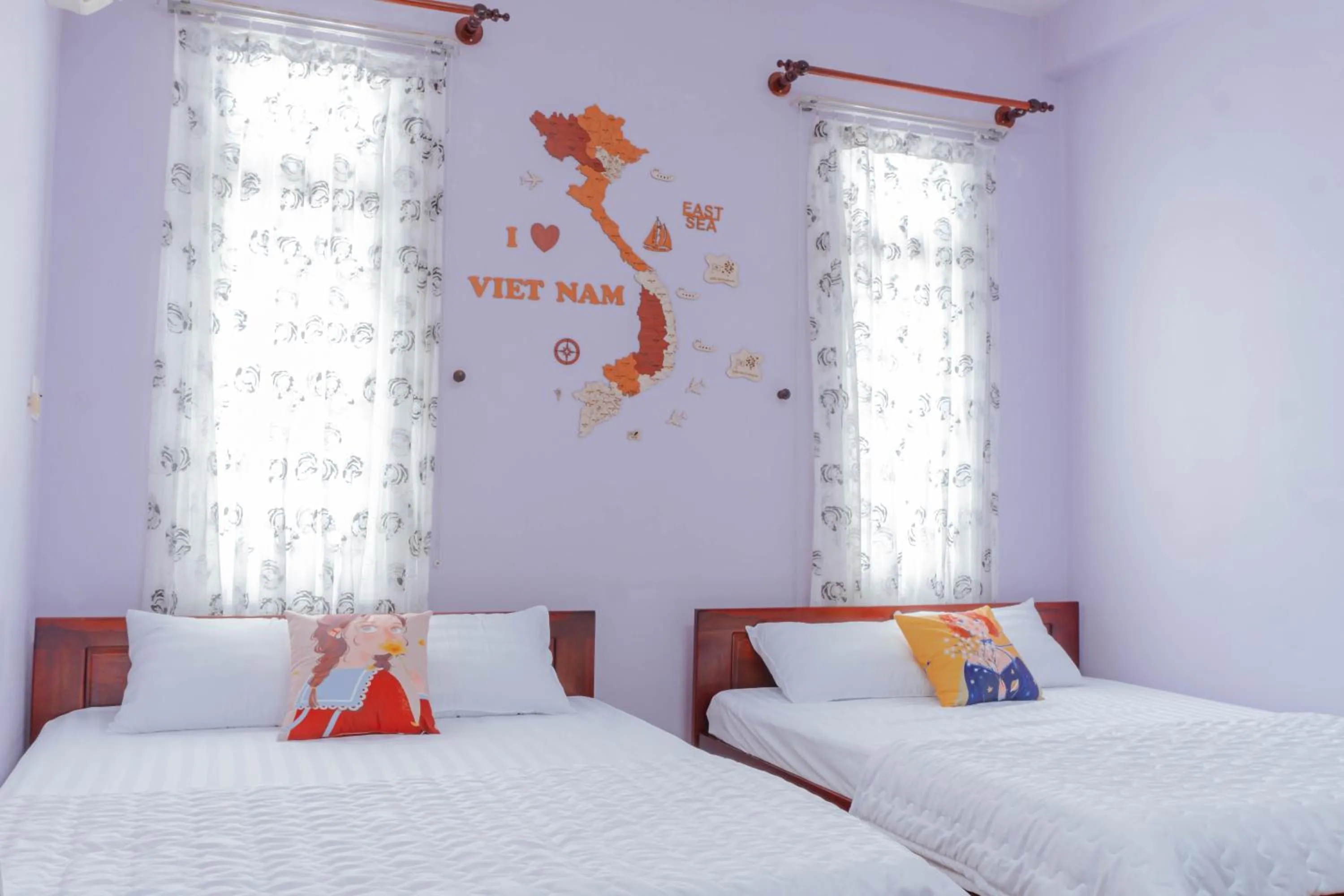 Bed in Homestay King Villa Phú Yên