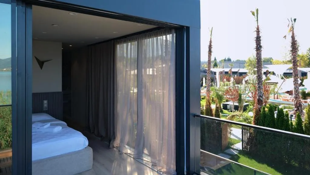 Bed in Velour Hotel Spa Restaurant