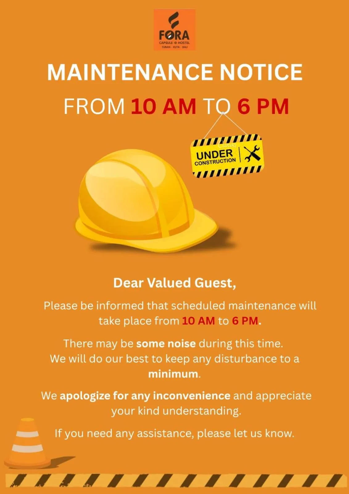 Fora Capsule Hostel Tuban Kuta Bali