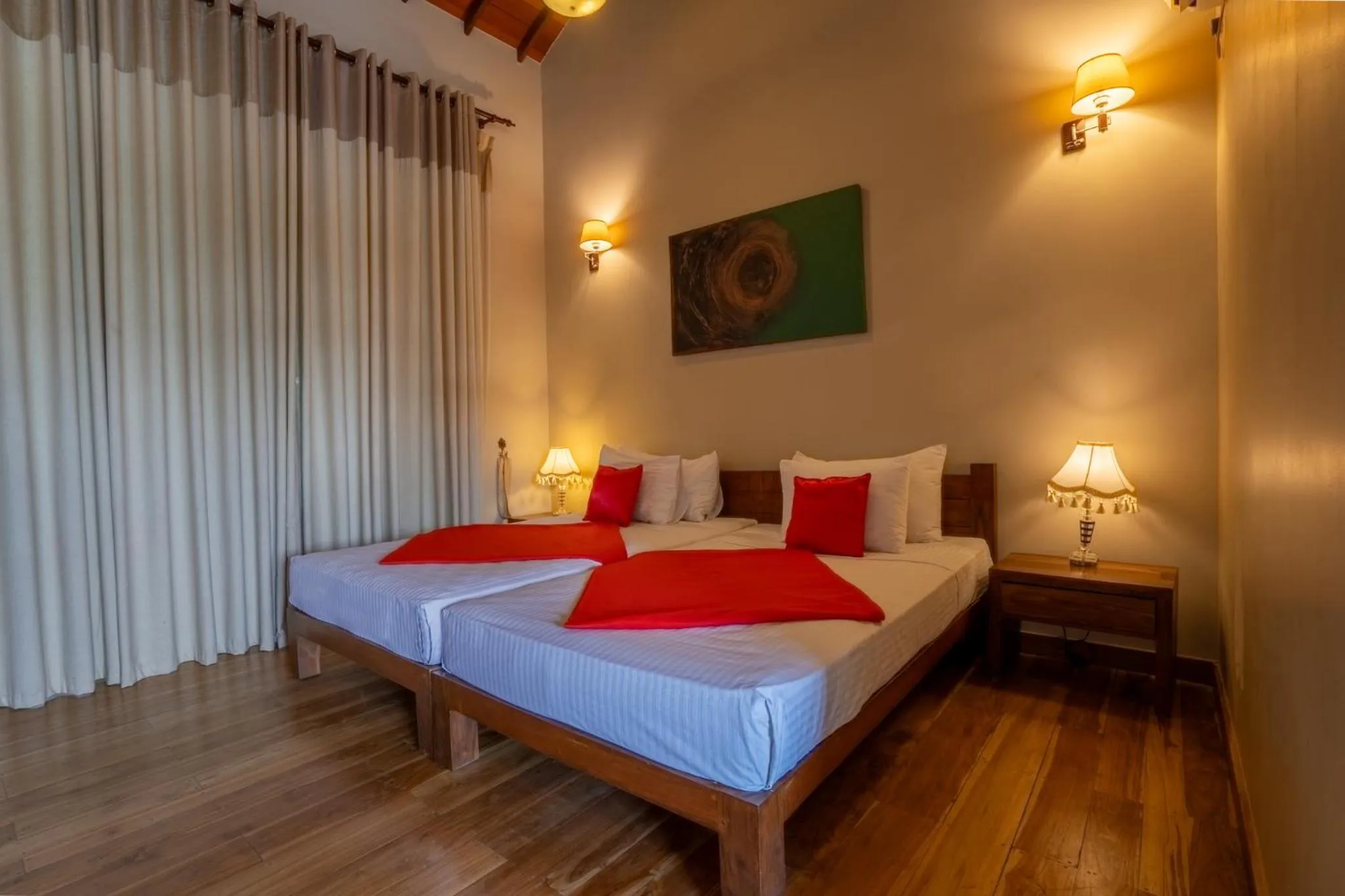 Bedroom, Bed in Lavendish Wild Wilpattu