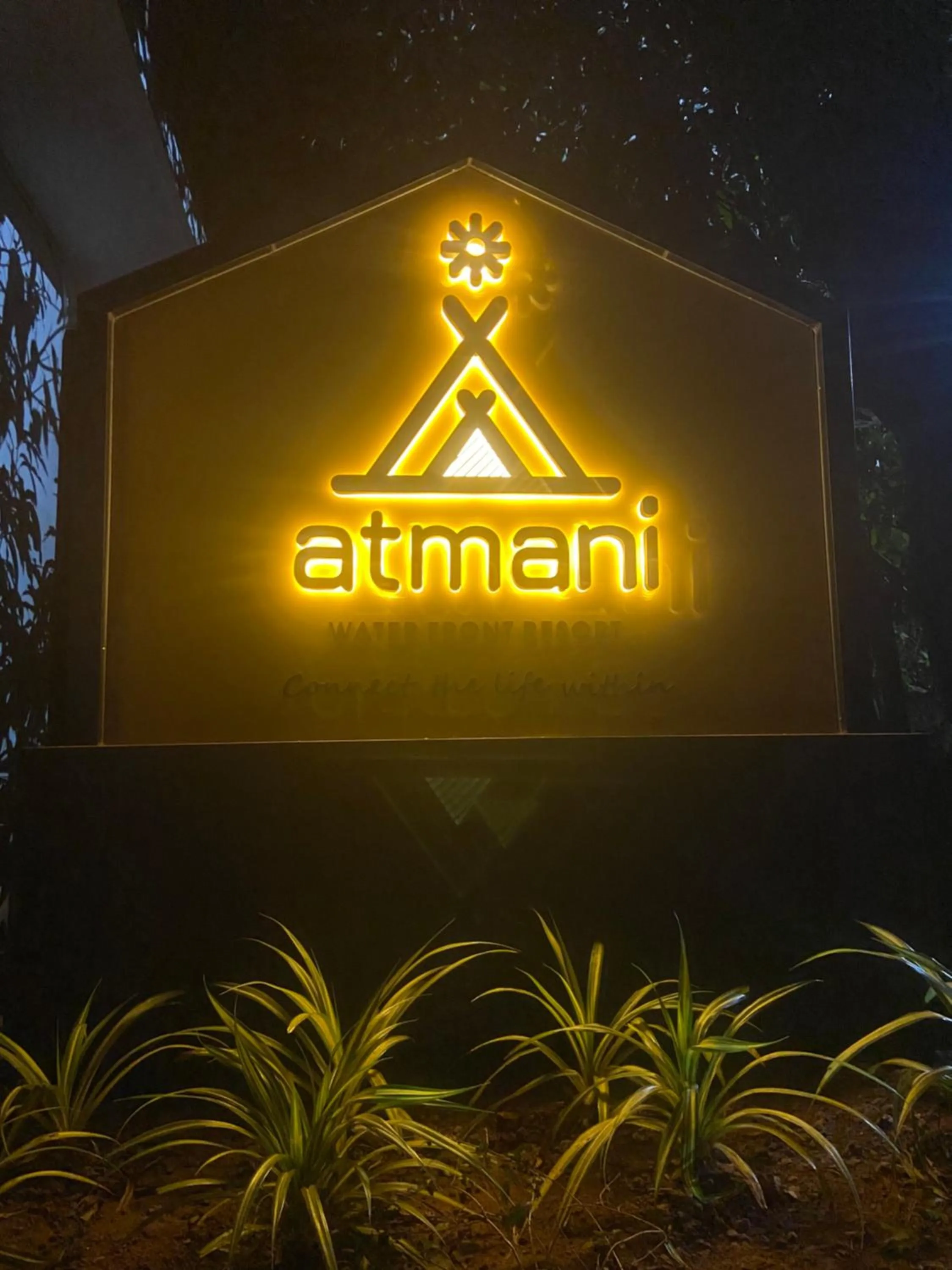 Property logo or sign in Atmani waterfront resort