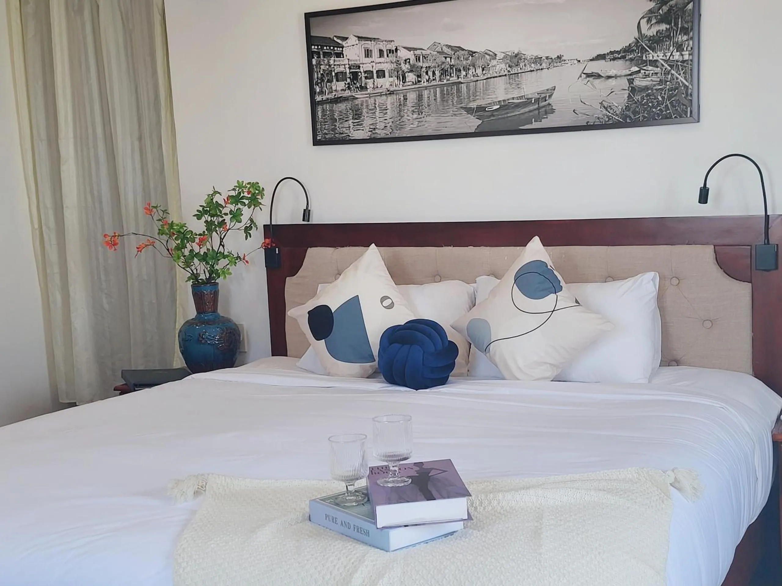 Bed in My Son Boutique Hotel & Spa Hoi An