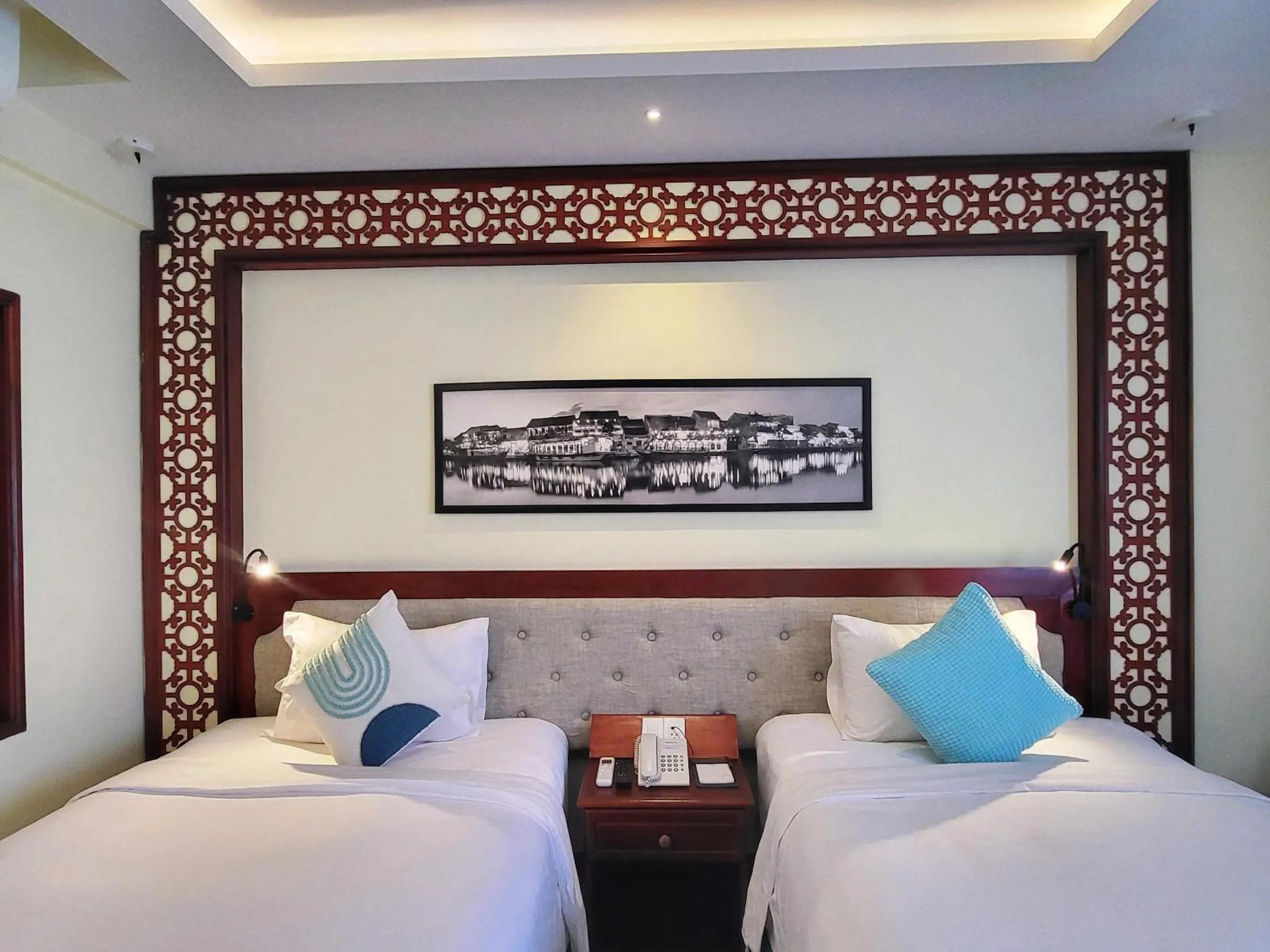 Bed in My Son Boutique Hotel & Spa Hoi An