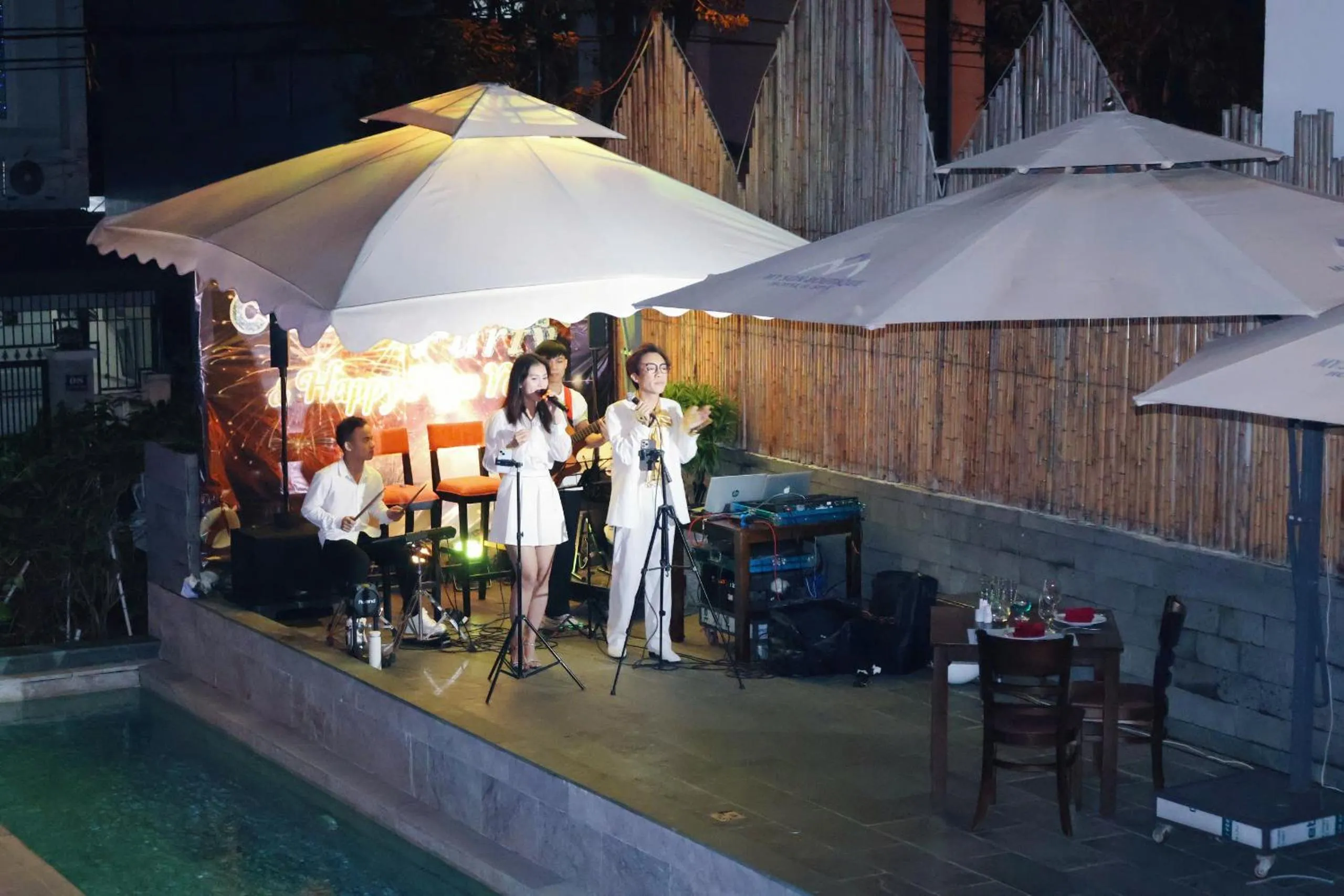 Patio in My Son Boutique Hotel & Spa Hoi An