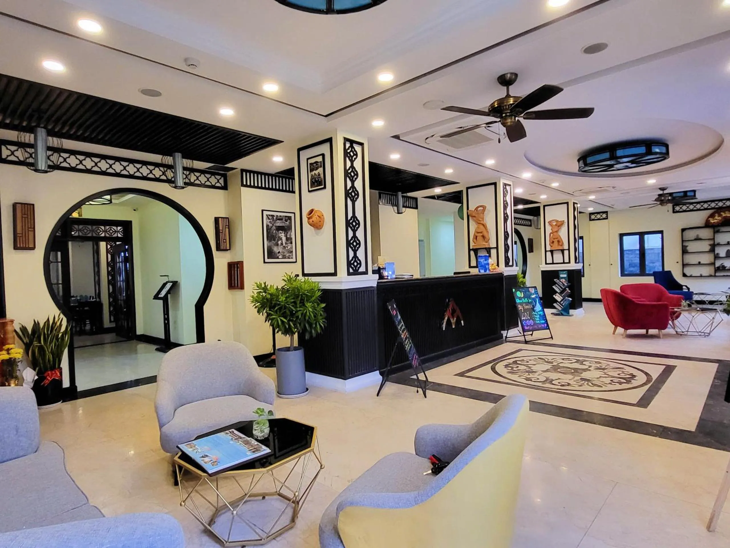 Lobby or reception in My Son Boutique Hotel & Spa Hoi An