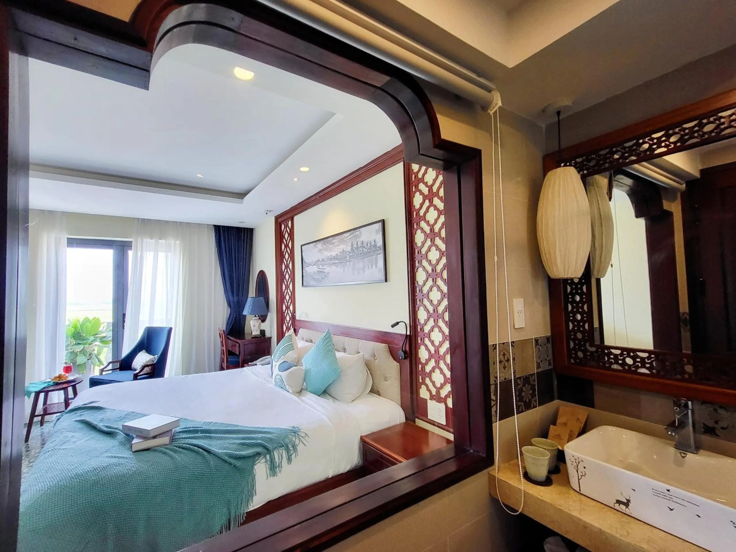 Bed in My Son Boutique Hotel & Spa Hoi An