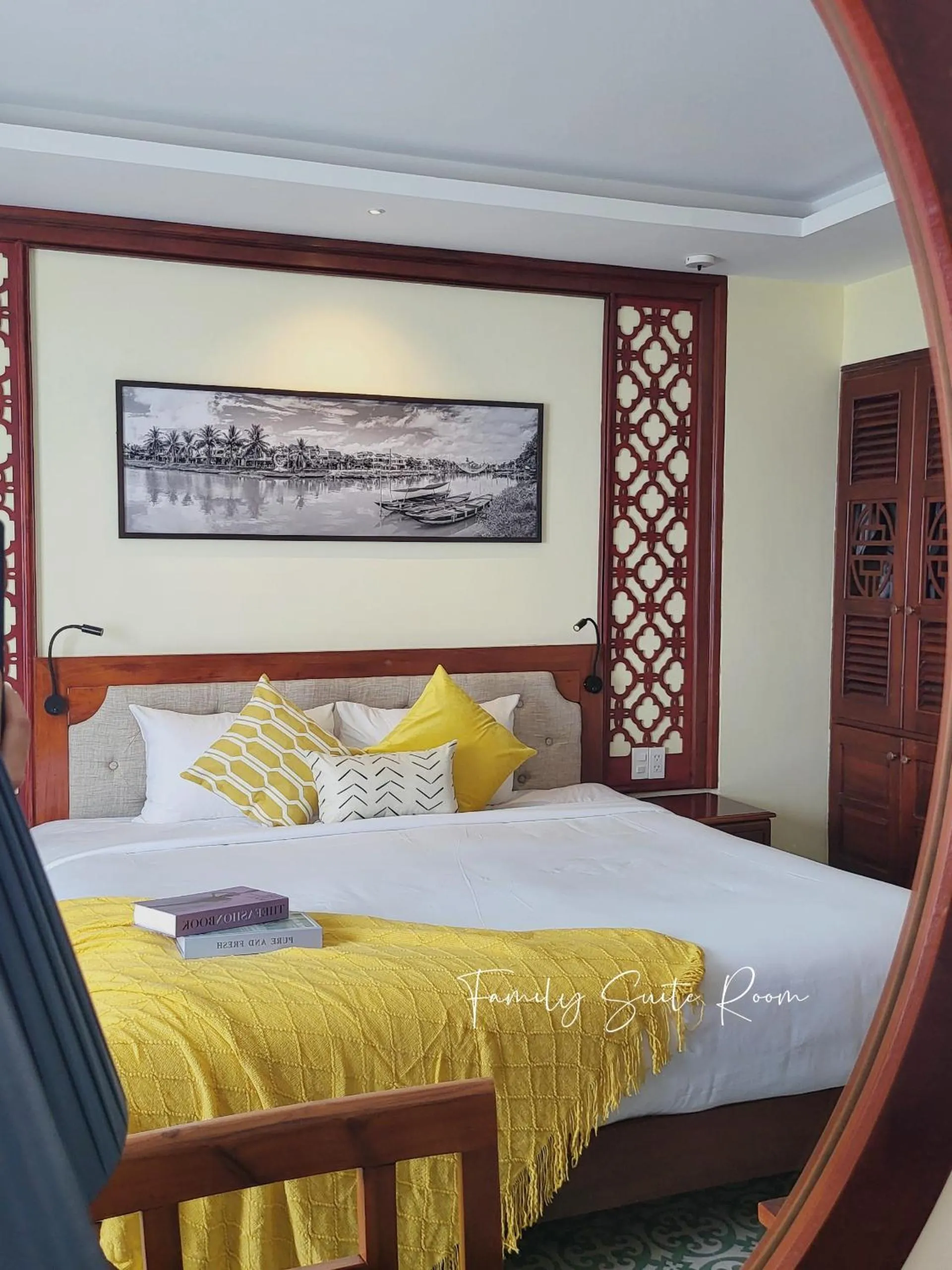 Bed in My Son Boutique Hotel & Spa Hoi An