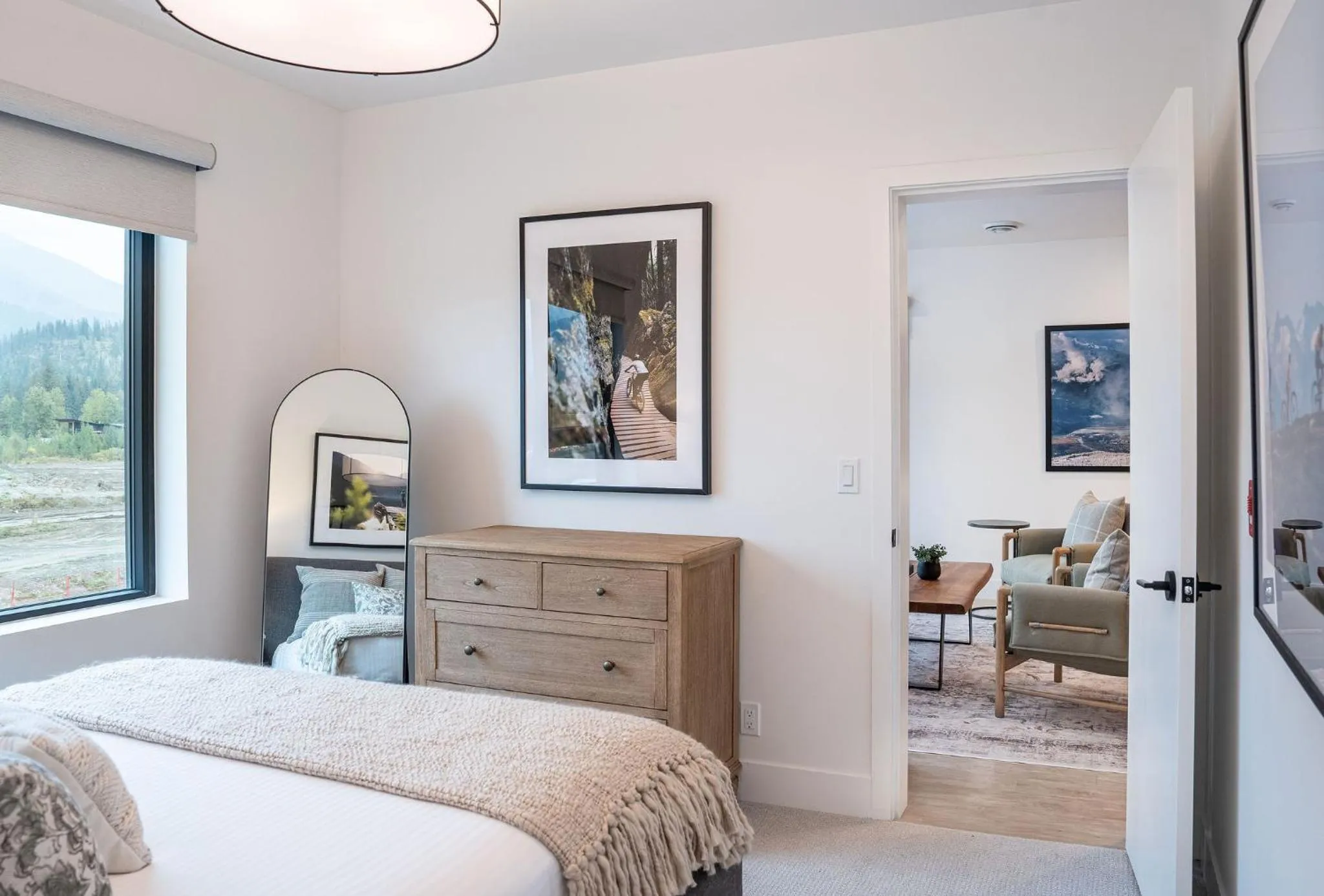 Bed in Farwell's Spike by Revelstoke Vacations