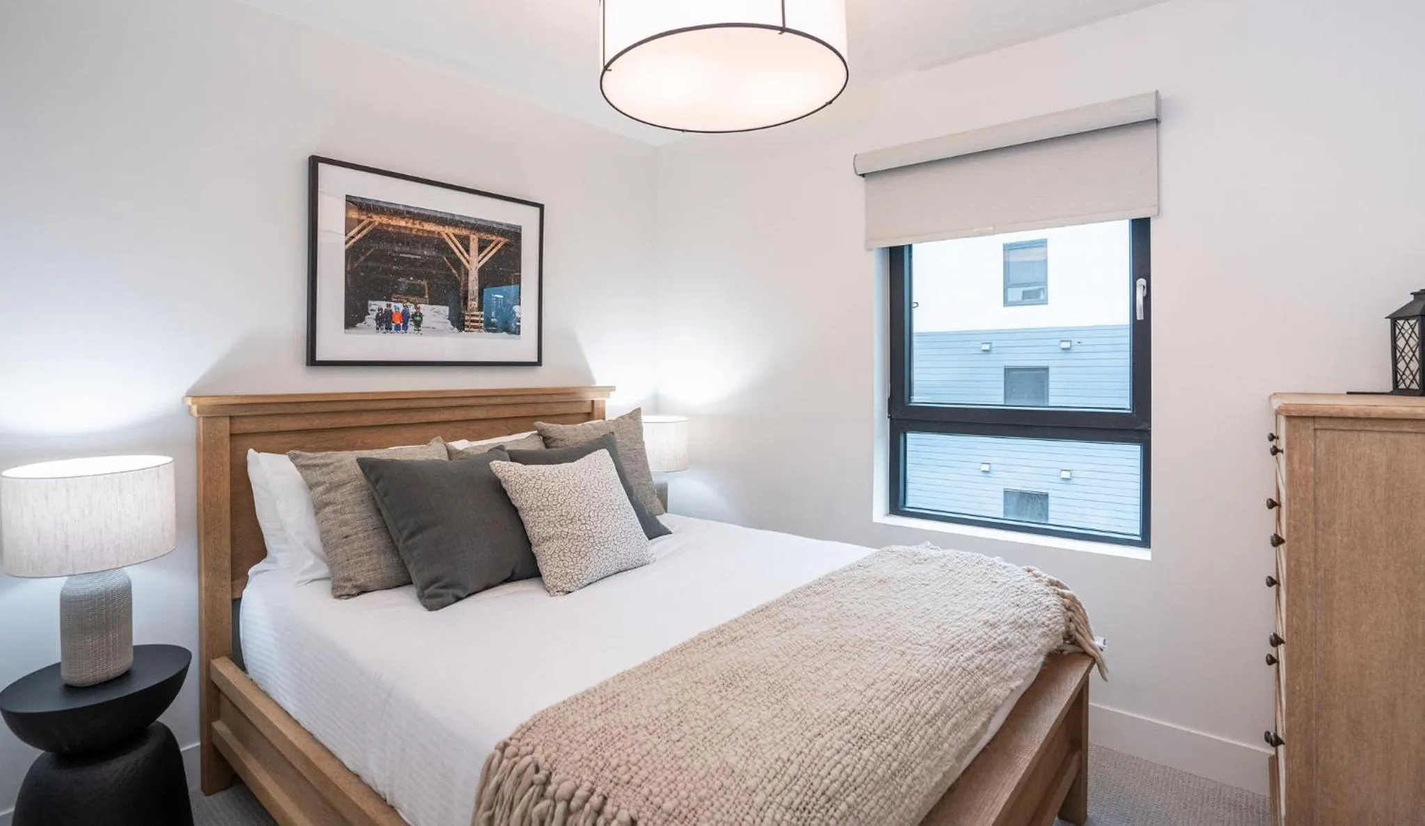 Bed in Farwell's Spike by Revelstoke Vacations