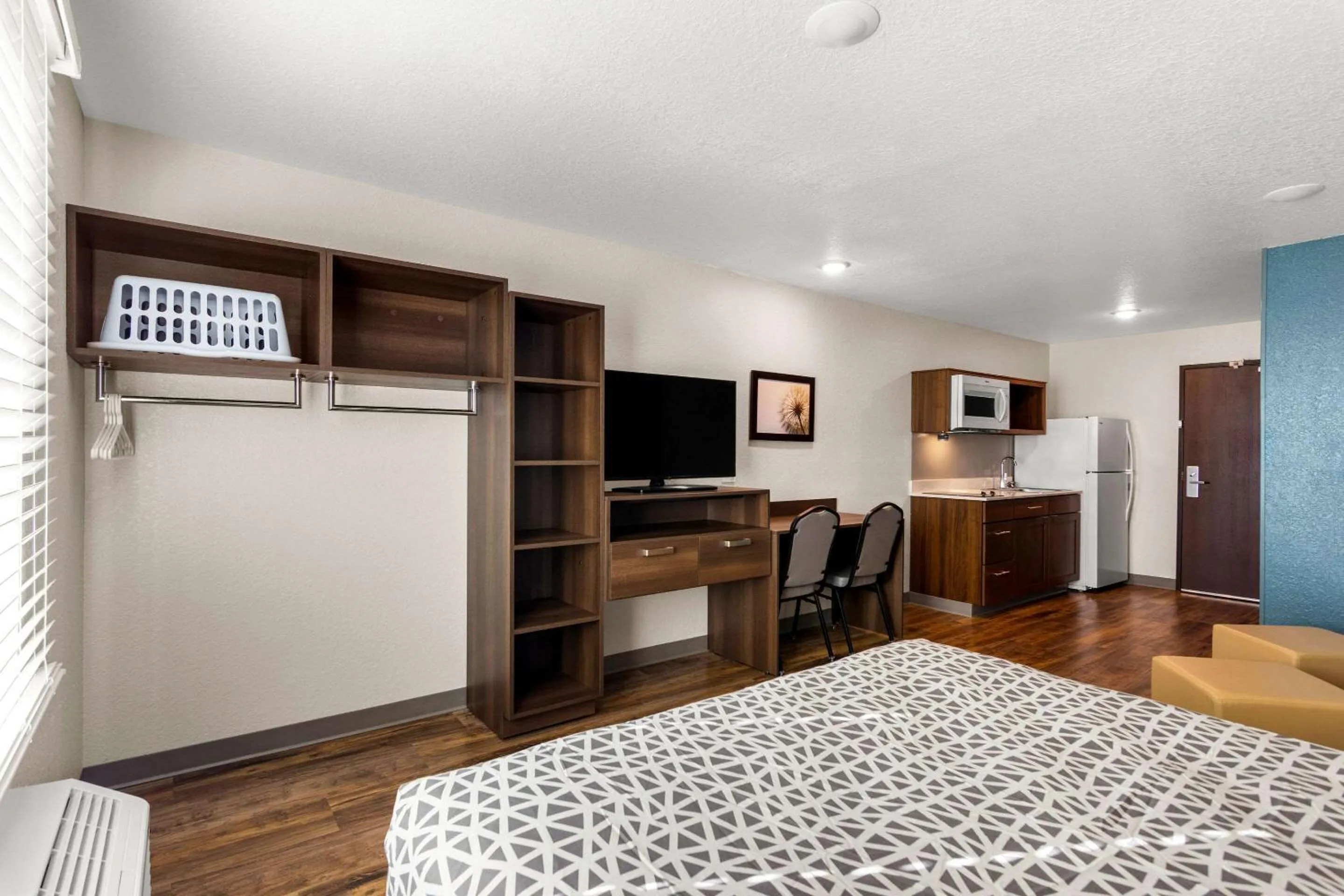 Bedroom in WoodSpring Suites Port St Lucie