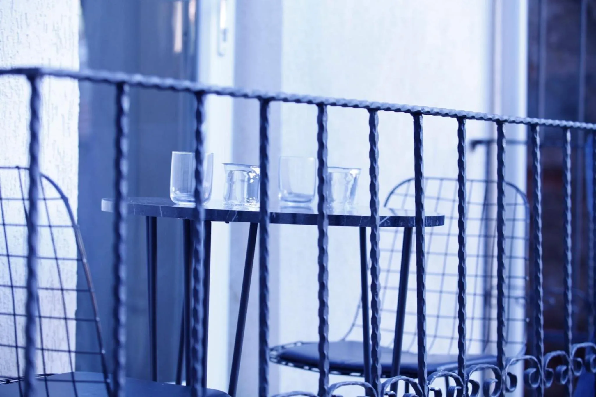 Balcony/Terrace in Taksim Nacre 360 Suit