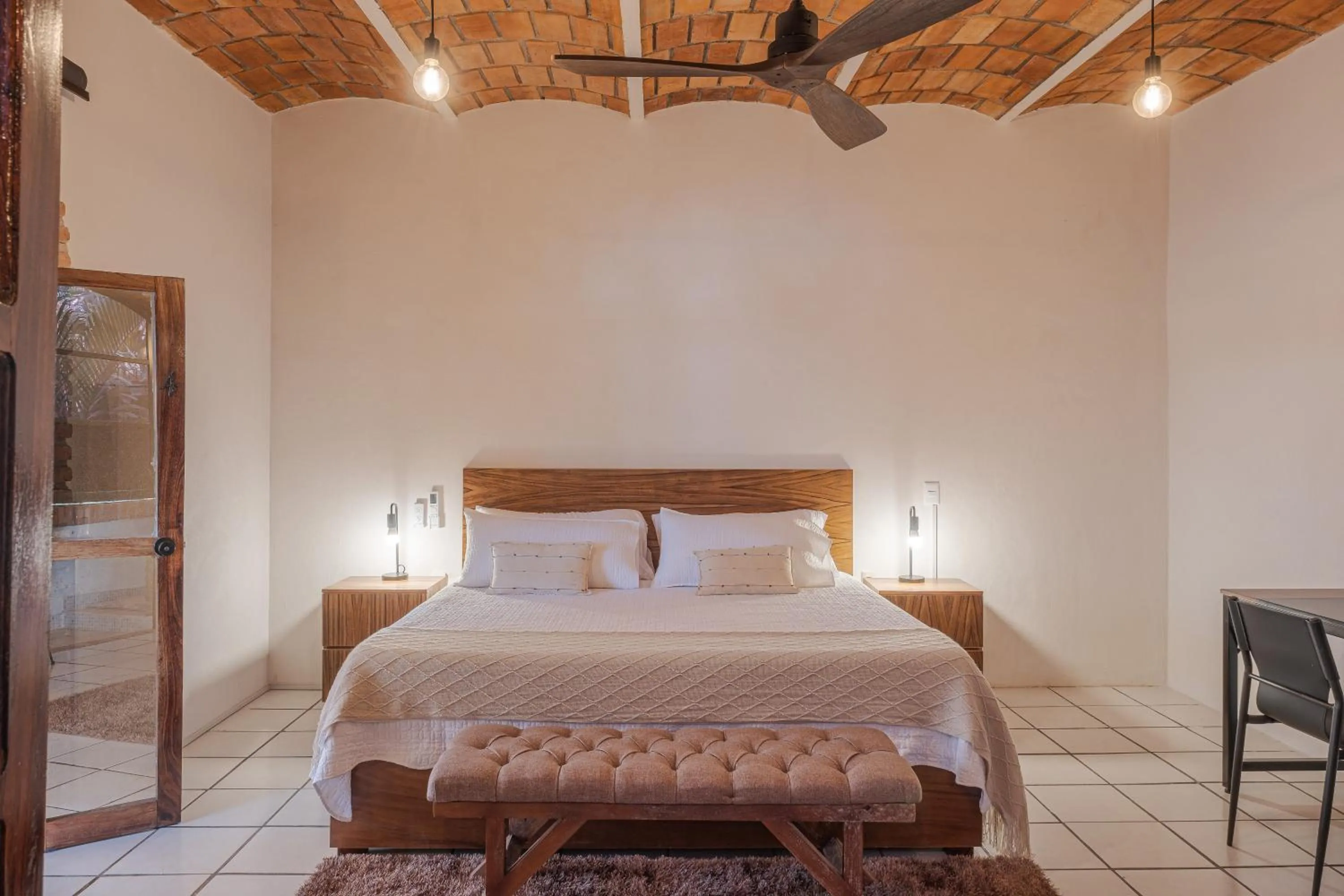 Bed in El Refugio de Sayulita - Solo Adultos