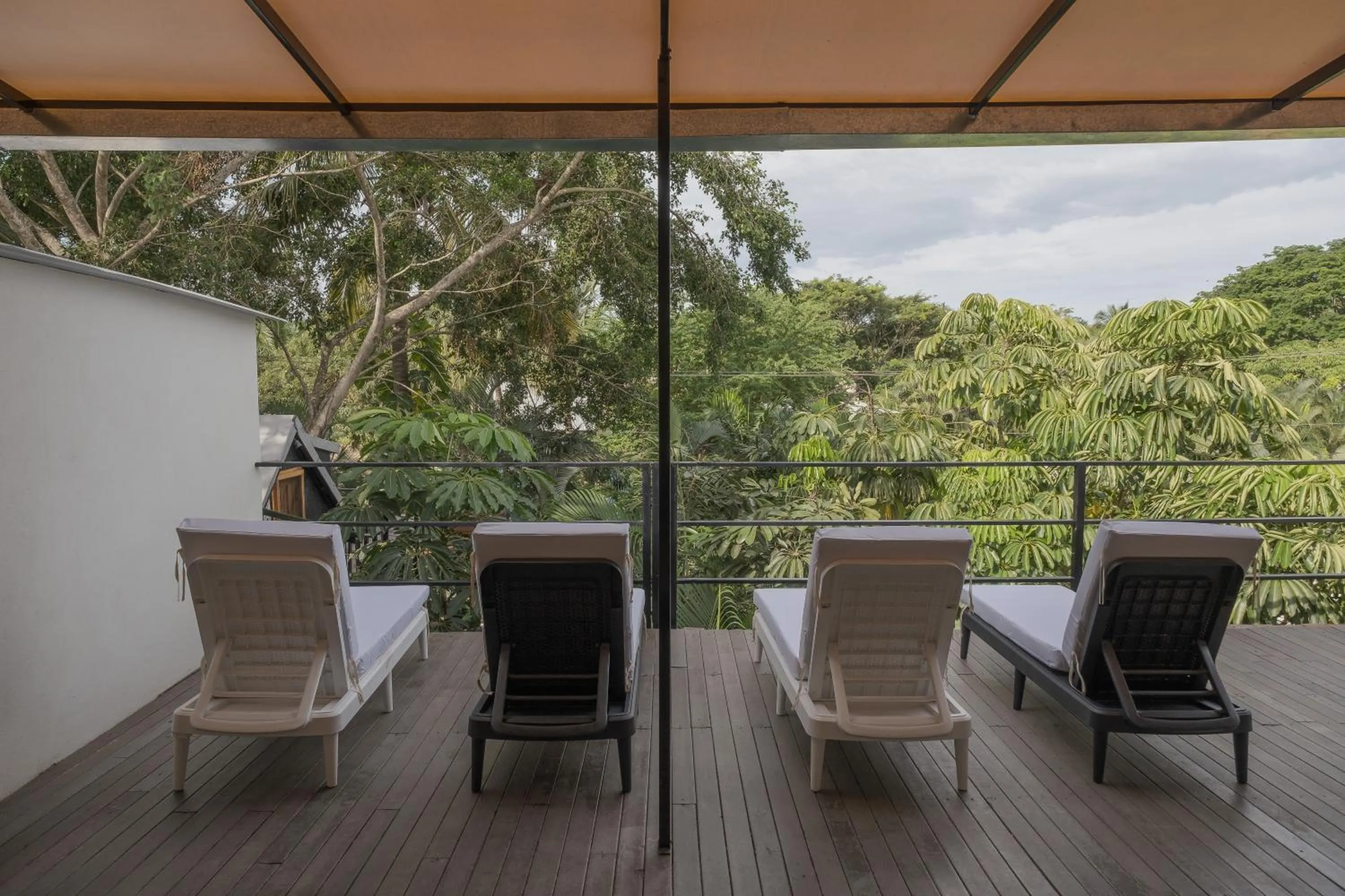 Balcony/Terrace in El Refugio de Sayulita - Solo Adultos