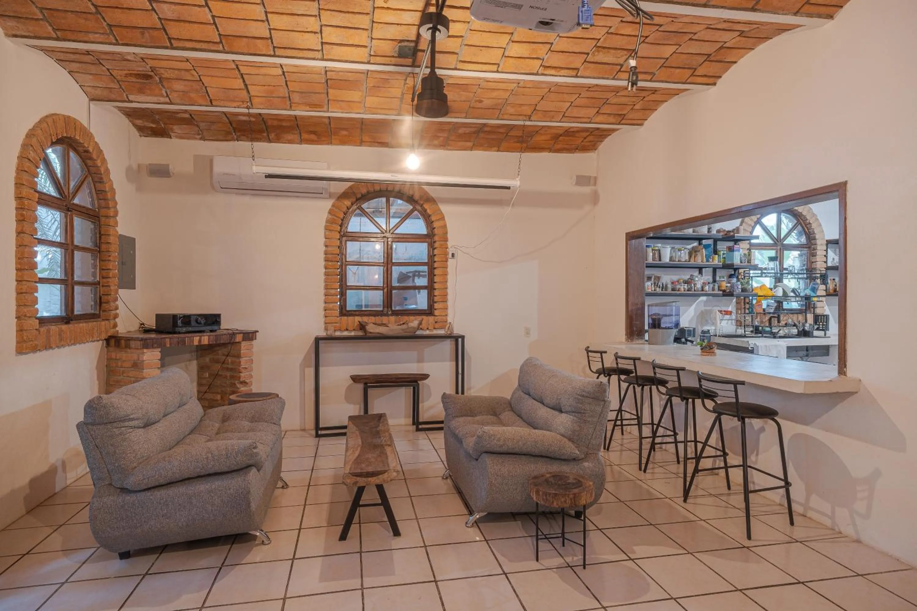 Seating area in El Refugio de Sayulita - Solo Adultos