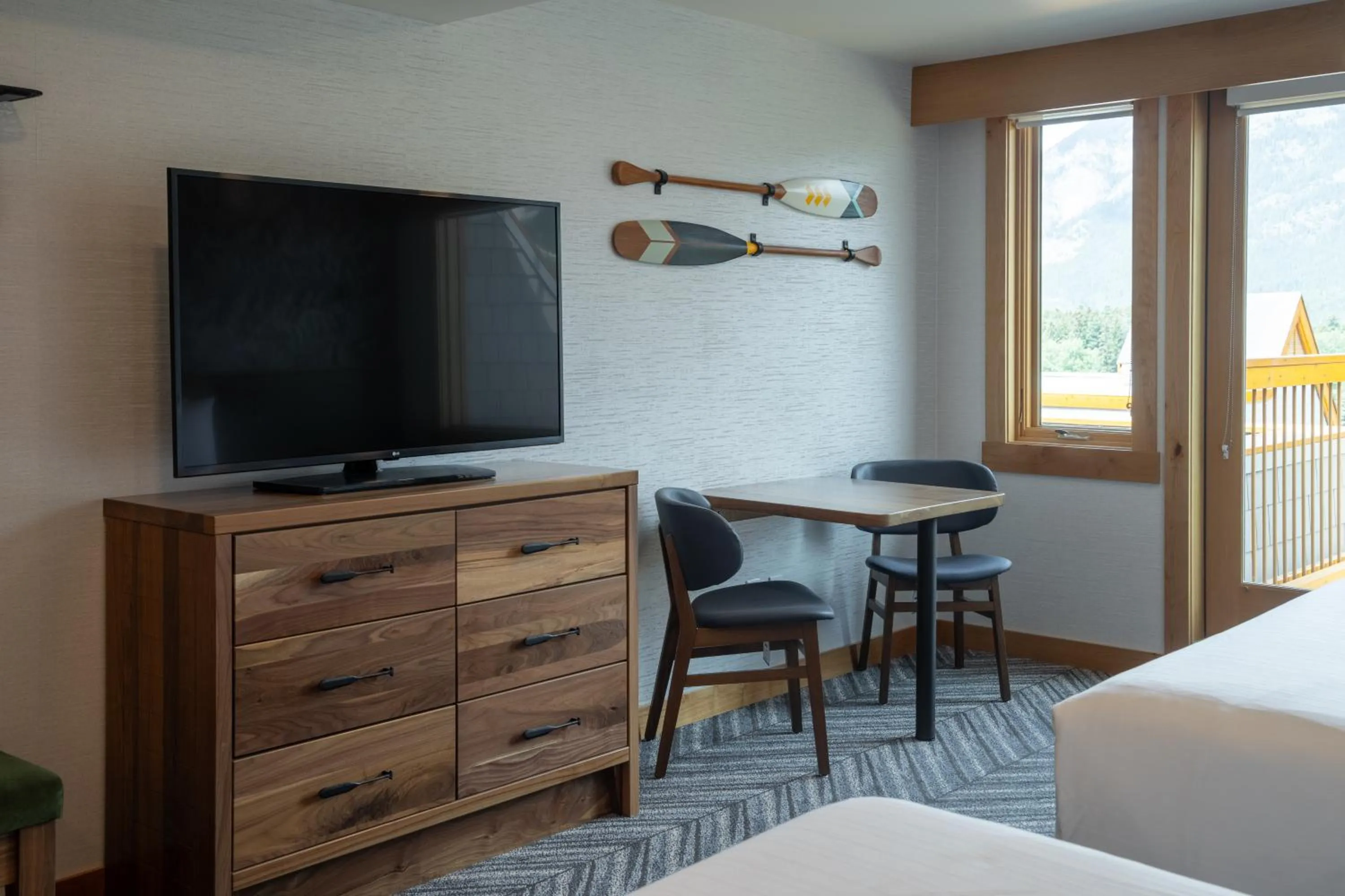 TV and multimedia, Bed in Hotel Canoe and Suites