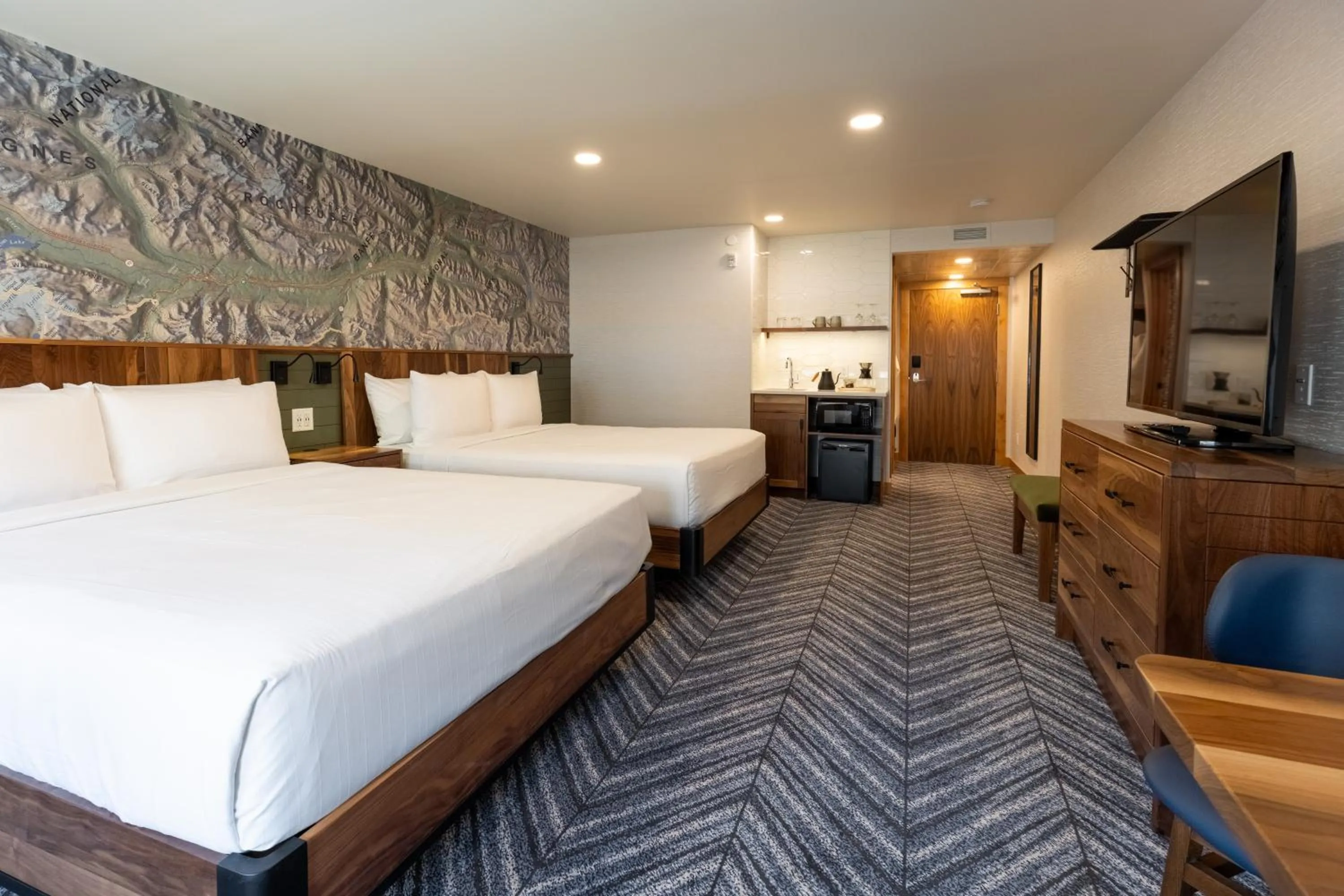 Bedroom, Bed in Hotel Canoe and Suites