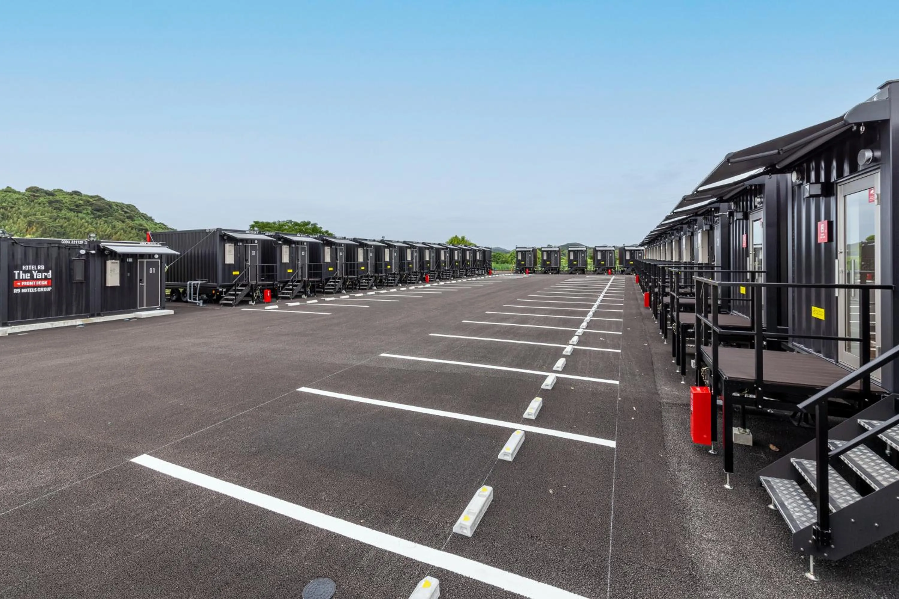 Parking in HOTEL R9 The Yard Satsumasendai