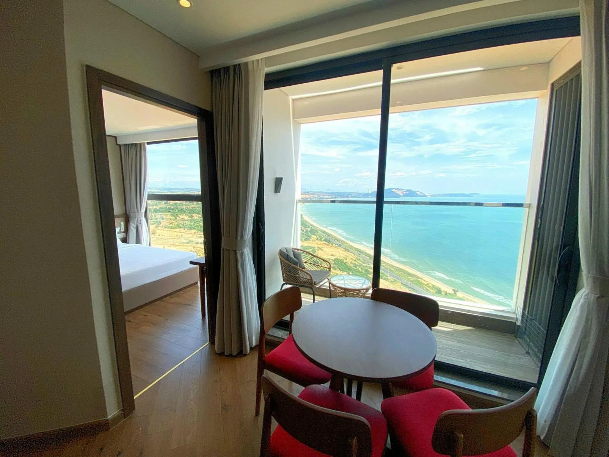 Balcony/Terrace, Bed in Mandala Cham Bay Mũi Né