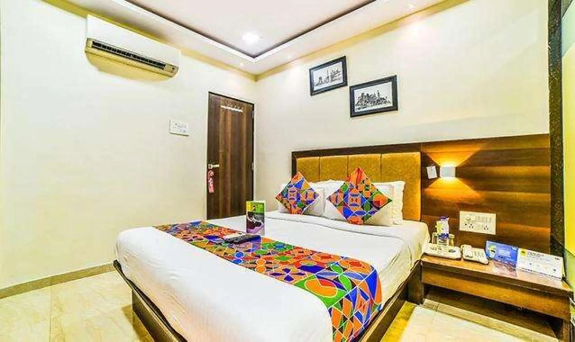 Bed in FabHotel AI II Andheri East