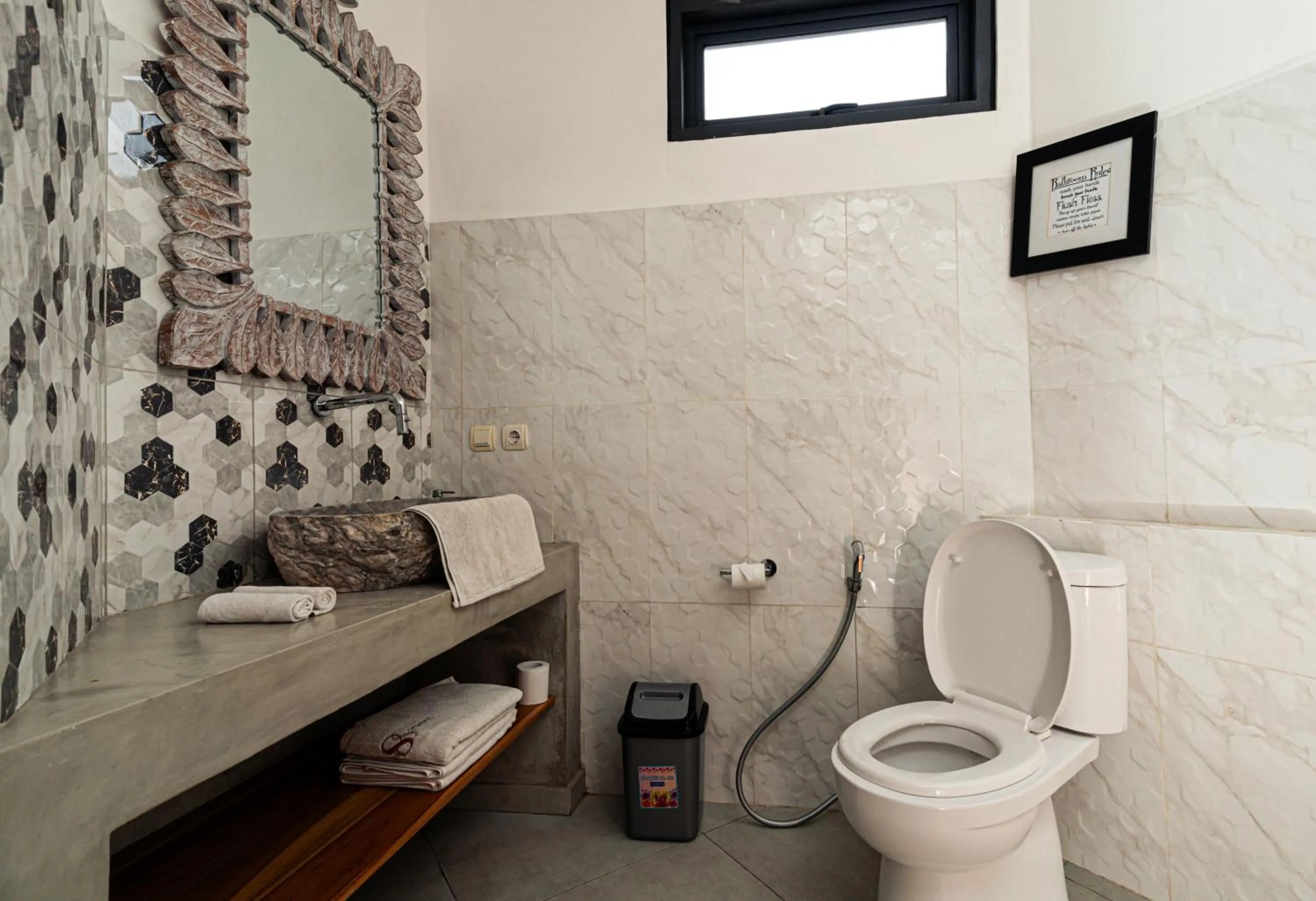 Bathroom in Komodo Suites Downtown