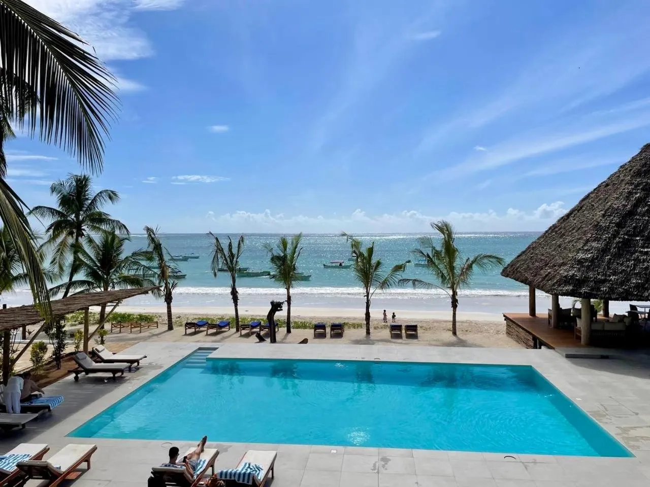 Swimming pool in Ocean Boutique Hotel - Adults only